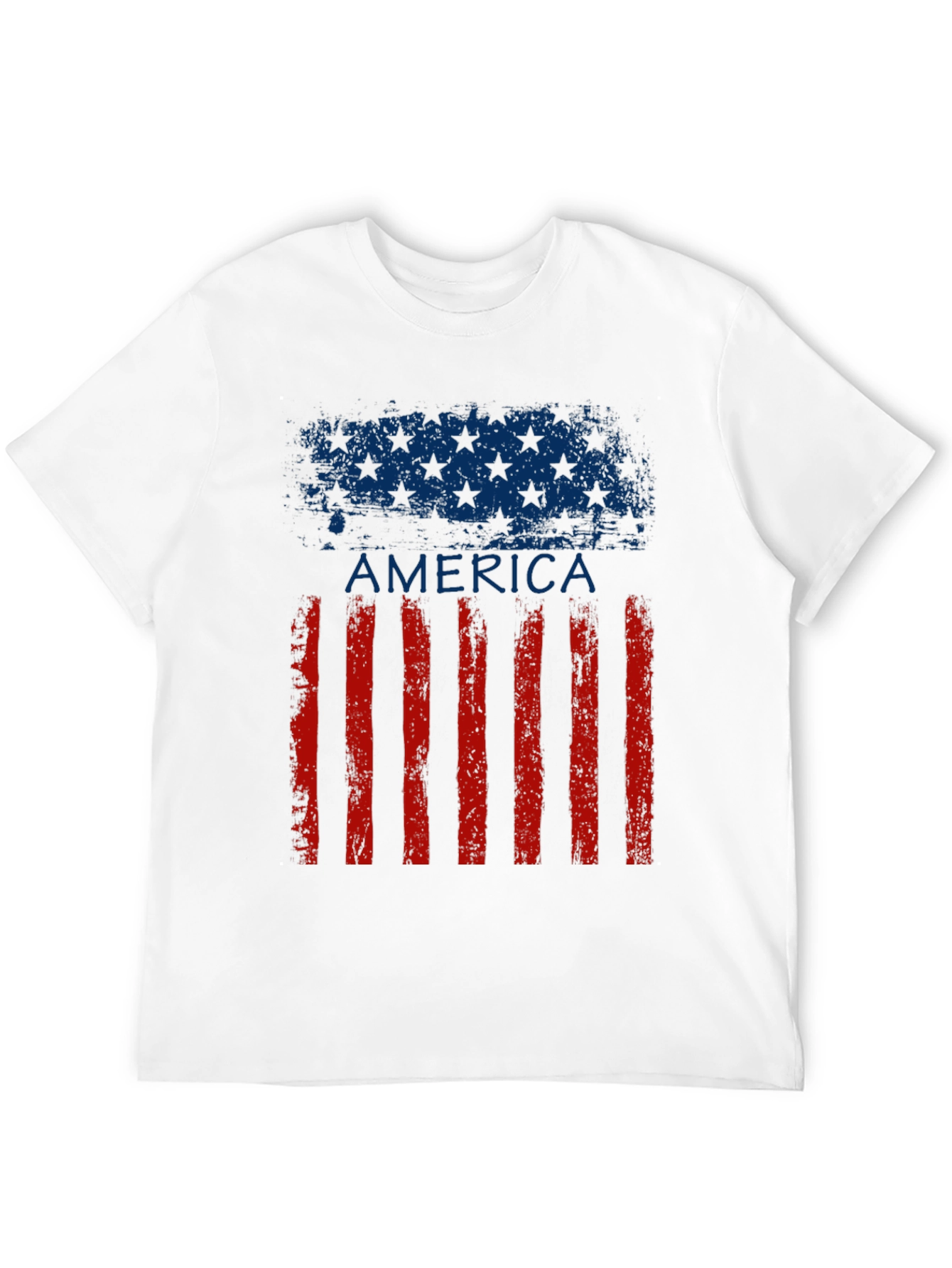 American Flag Graphic T-Shirt