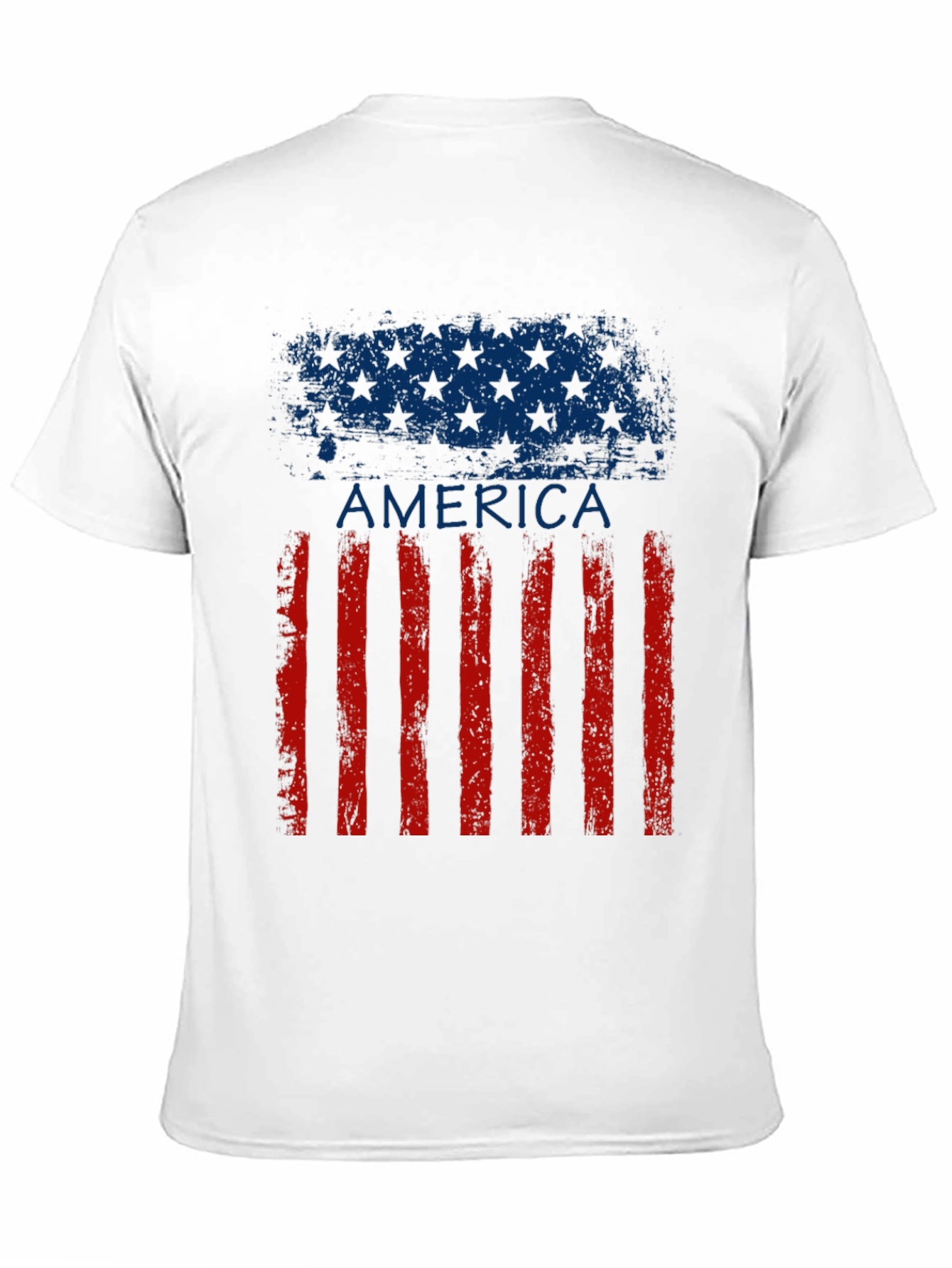 American Flag Graphic T-Shirt
