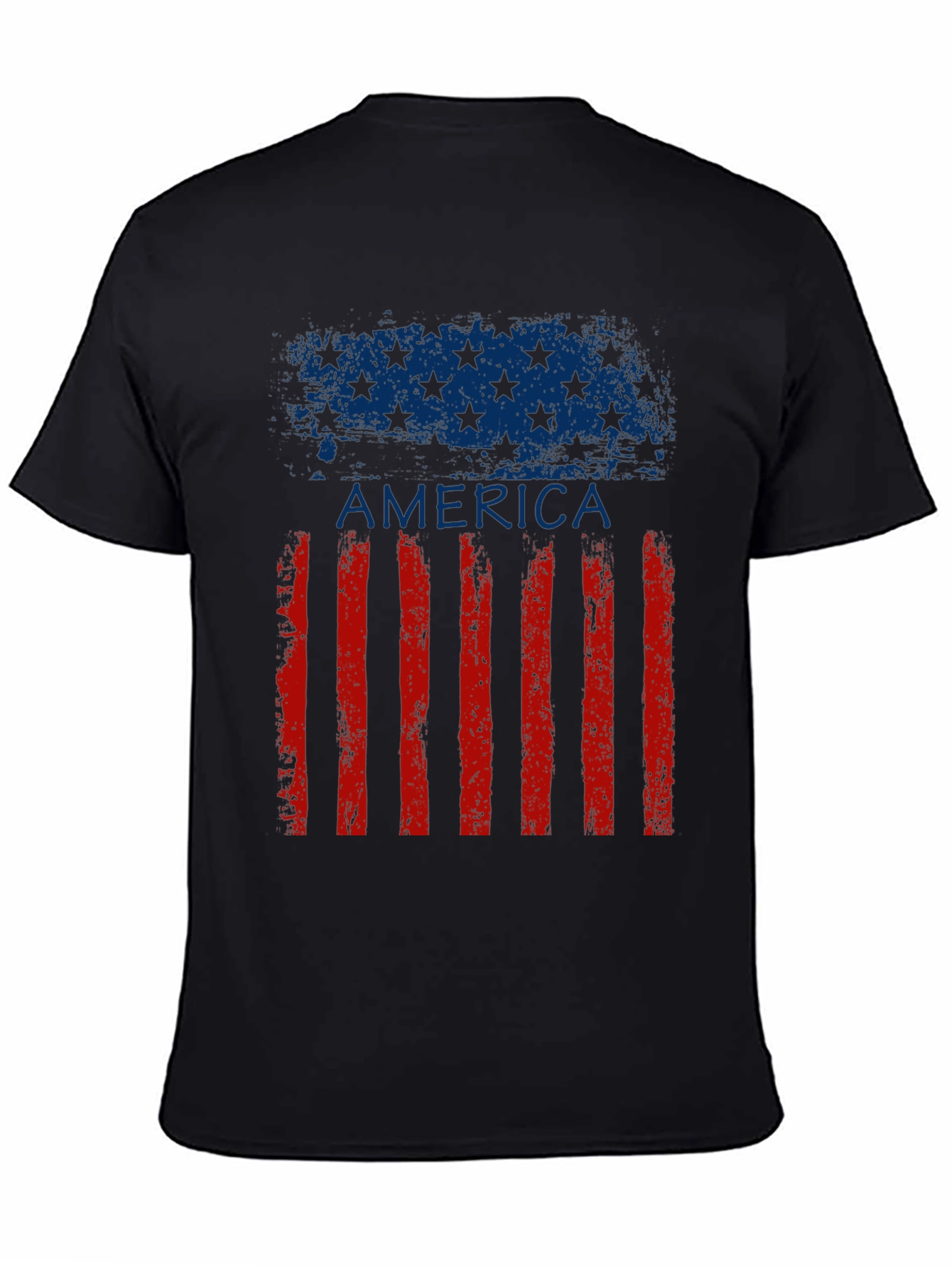 American Flag Graphic T-Shirt