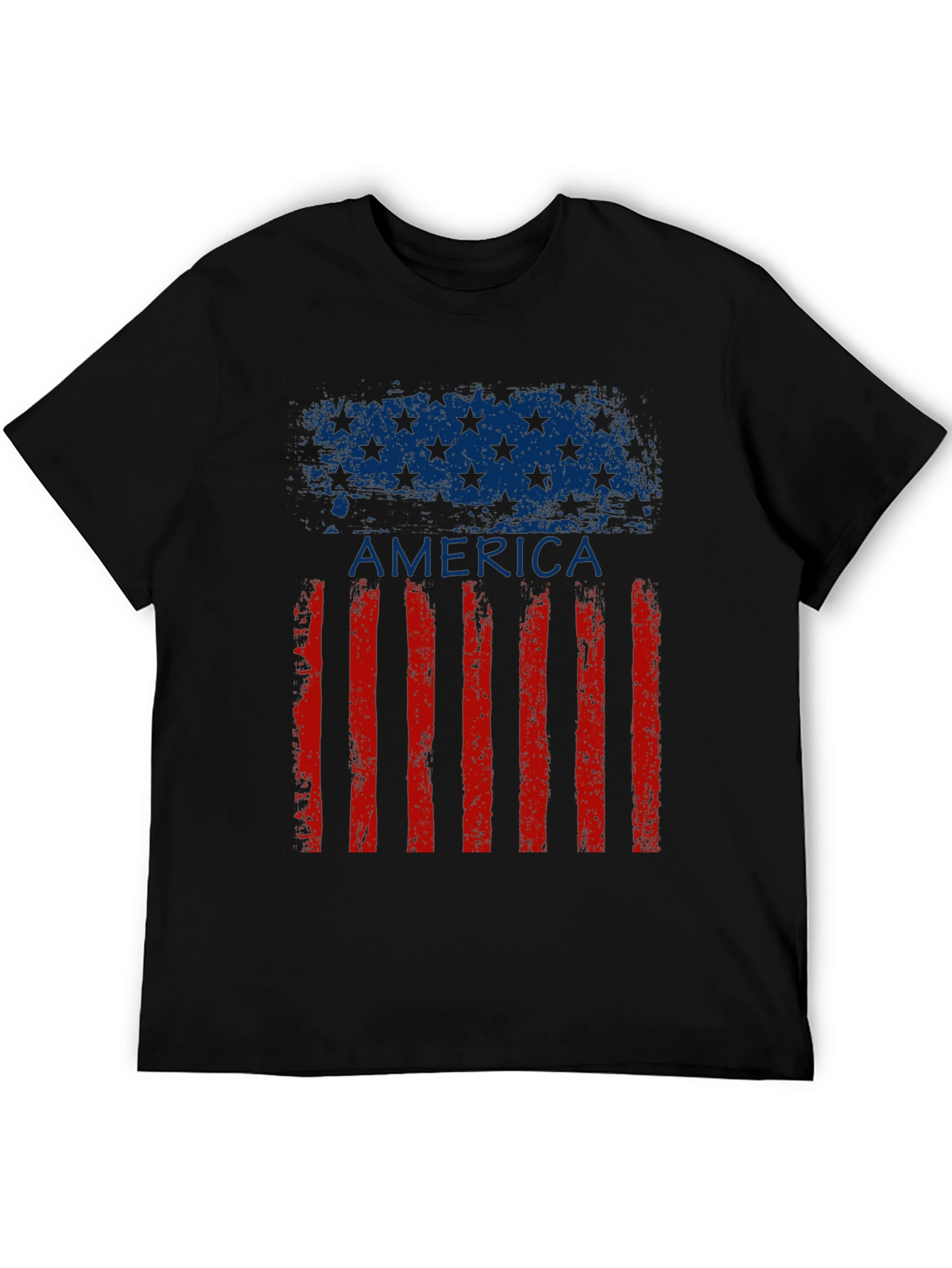 American Flag Graphic T-Shirt