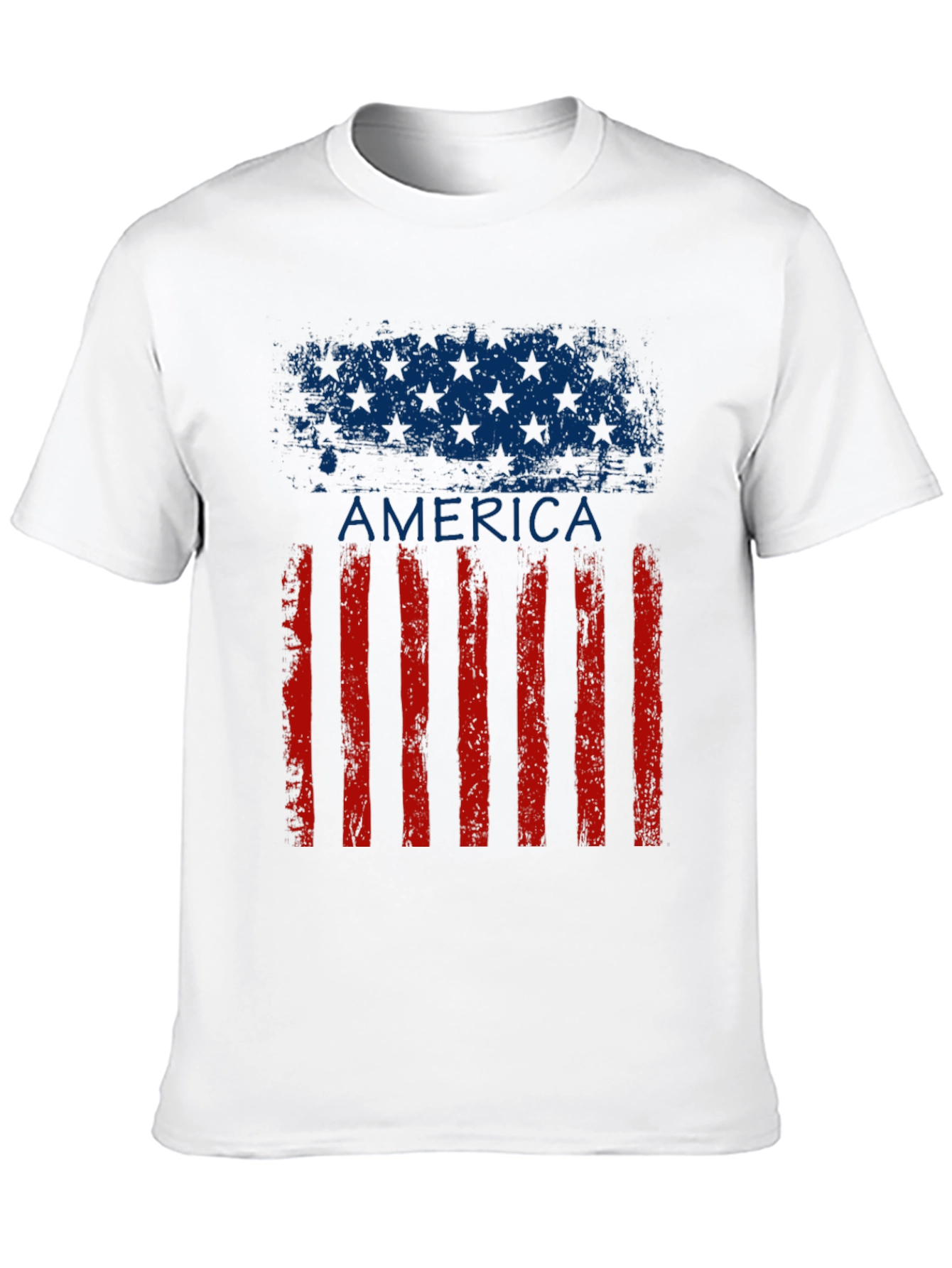 American Flag Graphic T-Shirt