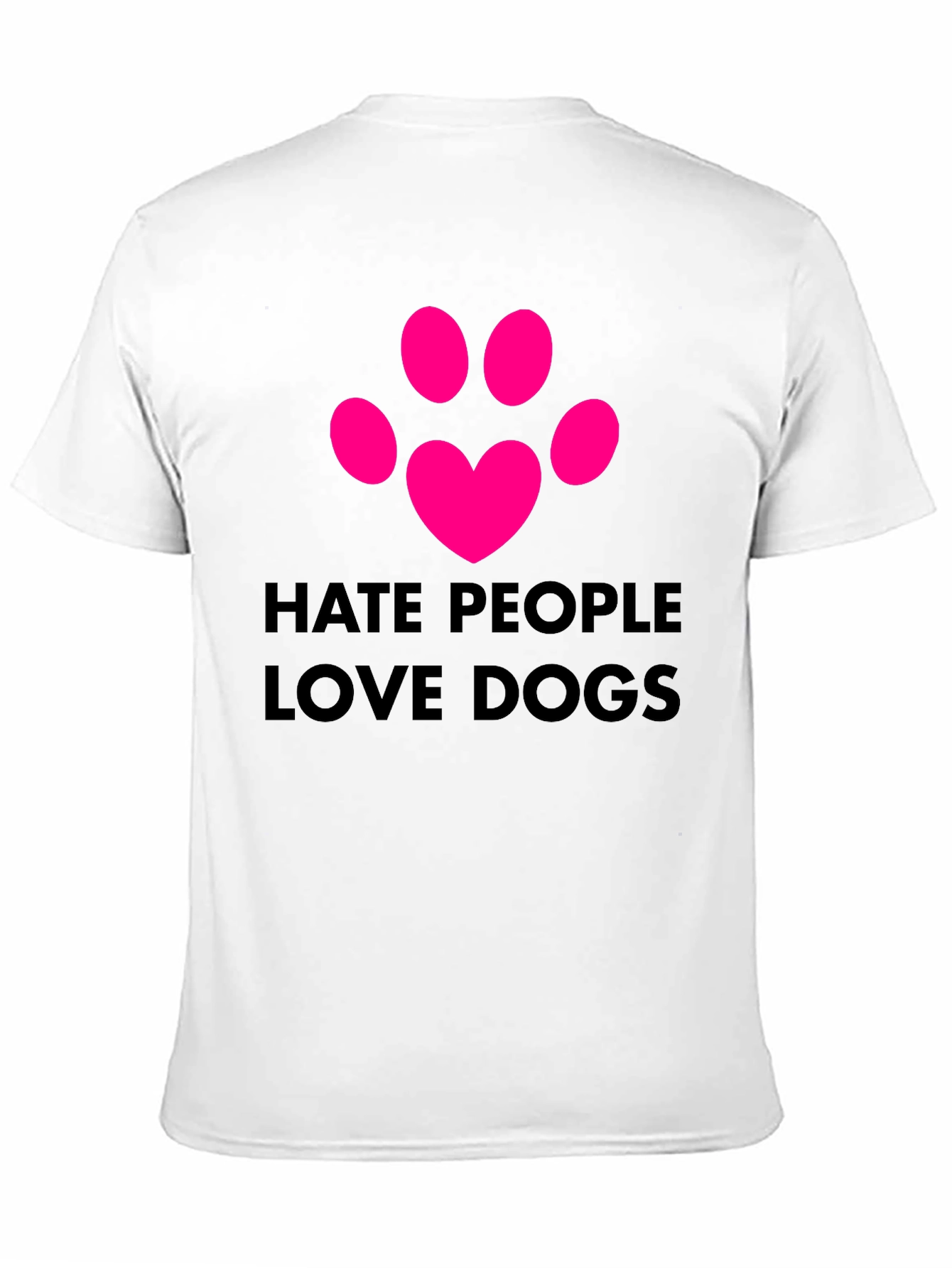Hate People Love Dogs Graphic Tee