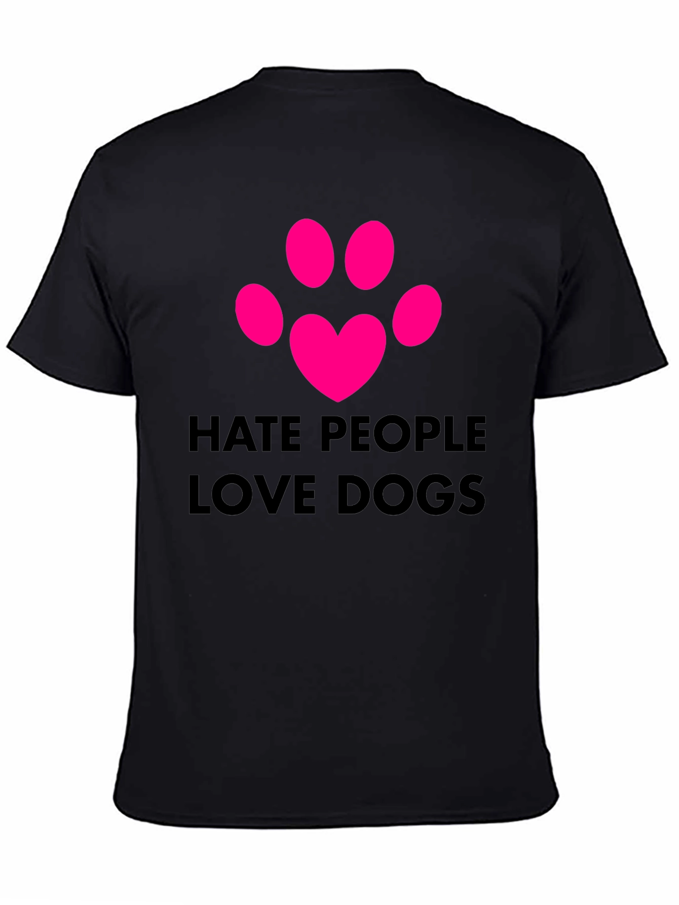 Hate People Love Dogs Graphic Tee