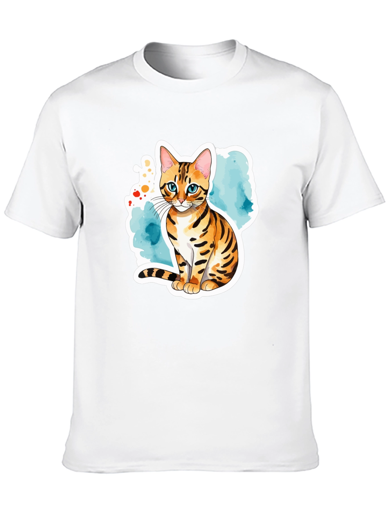Cute Cat Graphic Tee - Trendy Animal Lover Shirt