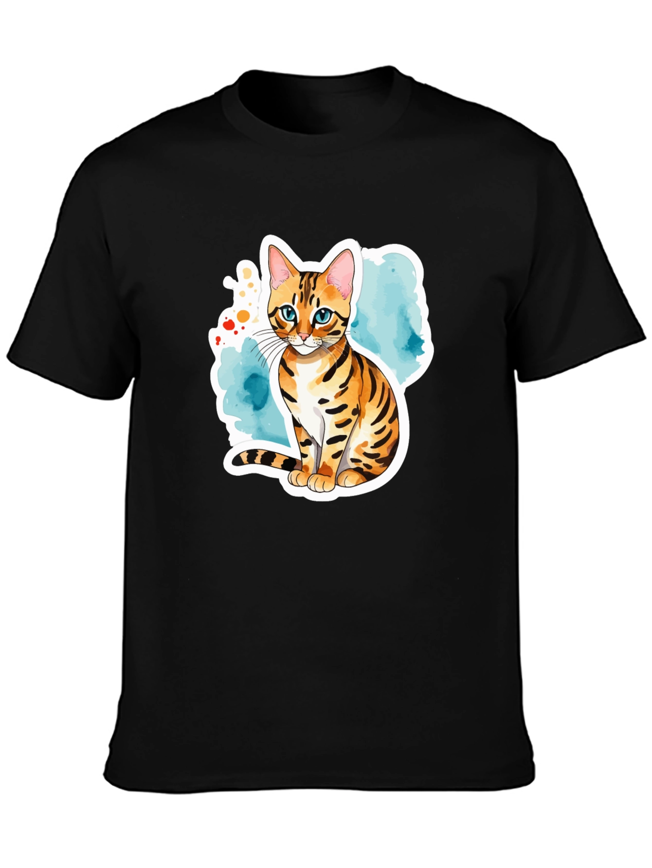 Cute Cat Graphic Tee - Trendy Animal Lover Shirt