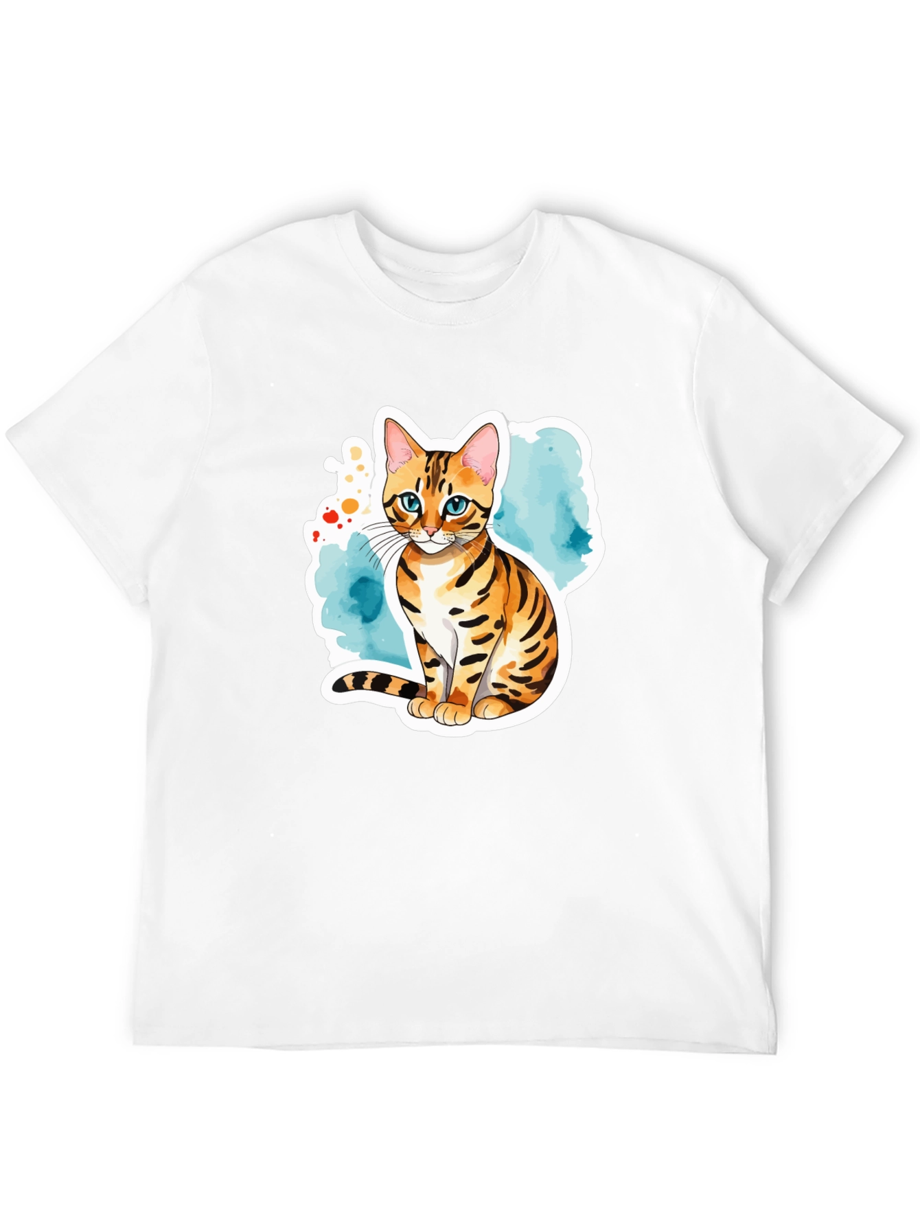 Cute Cat Graphic Tee - Trendy Animal Lover Shirt
