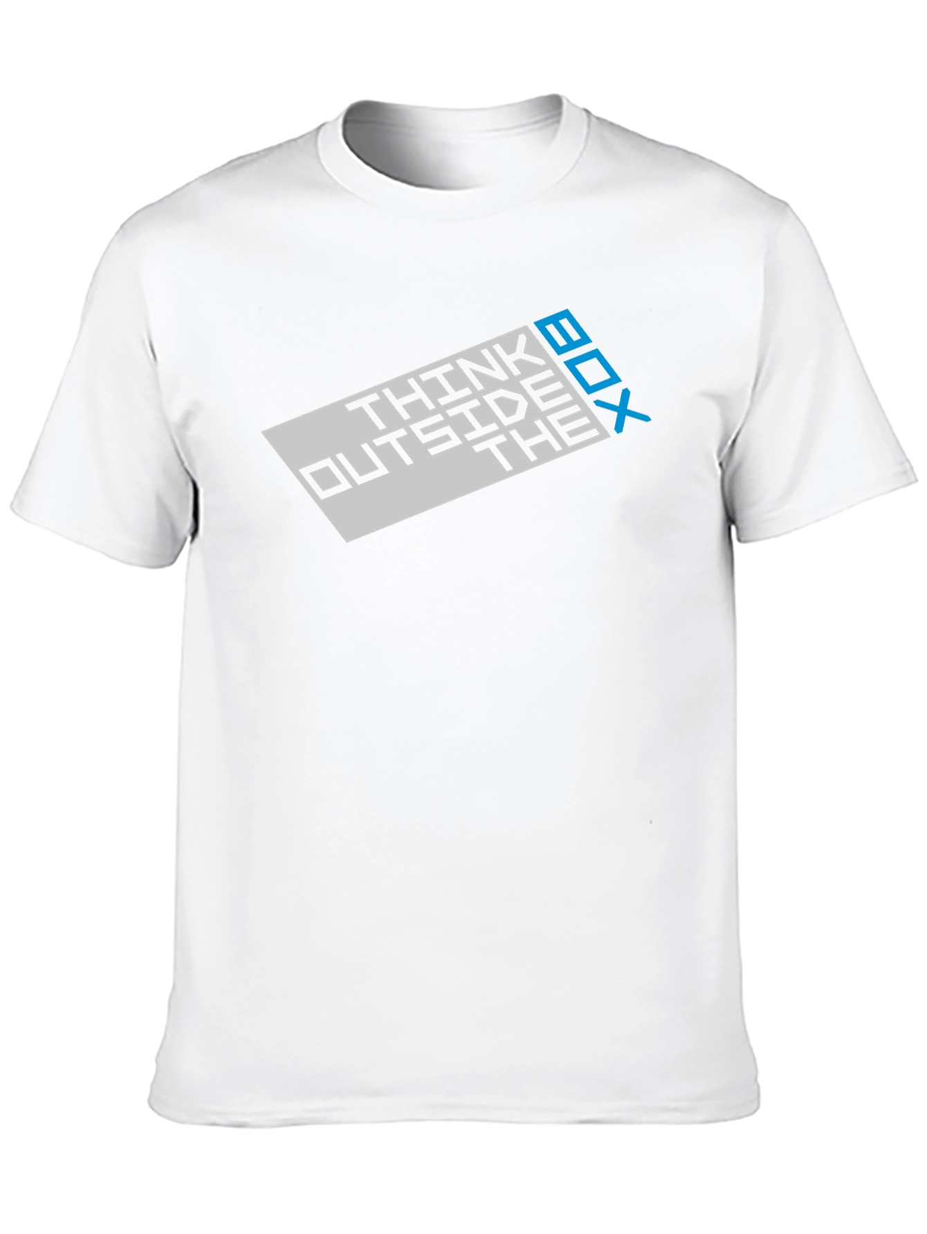 Think Outside the Box T-Shirt - Creative Design