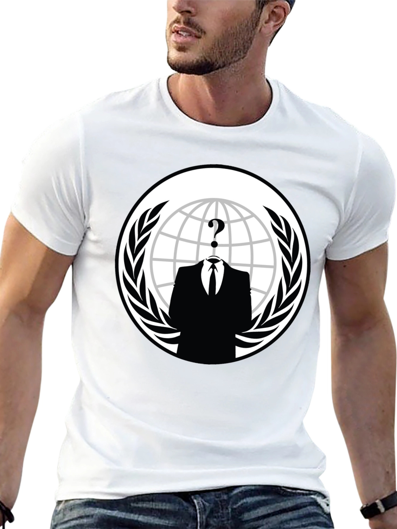 Question Mark Suit Tee