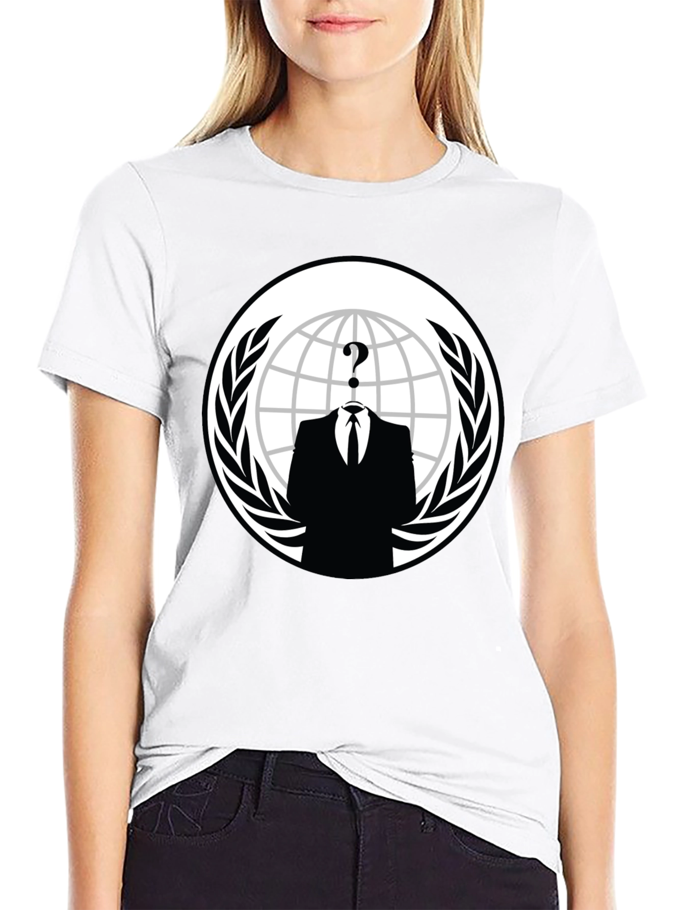 Question Mark Suit Tee