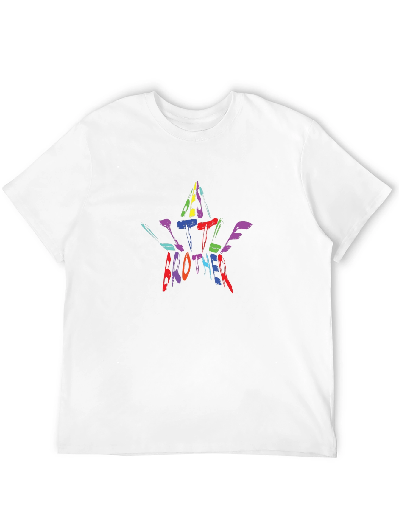 Little Brother Starburst Black T-Shirt