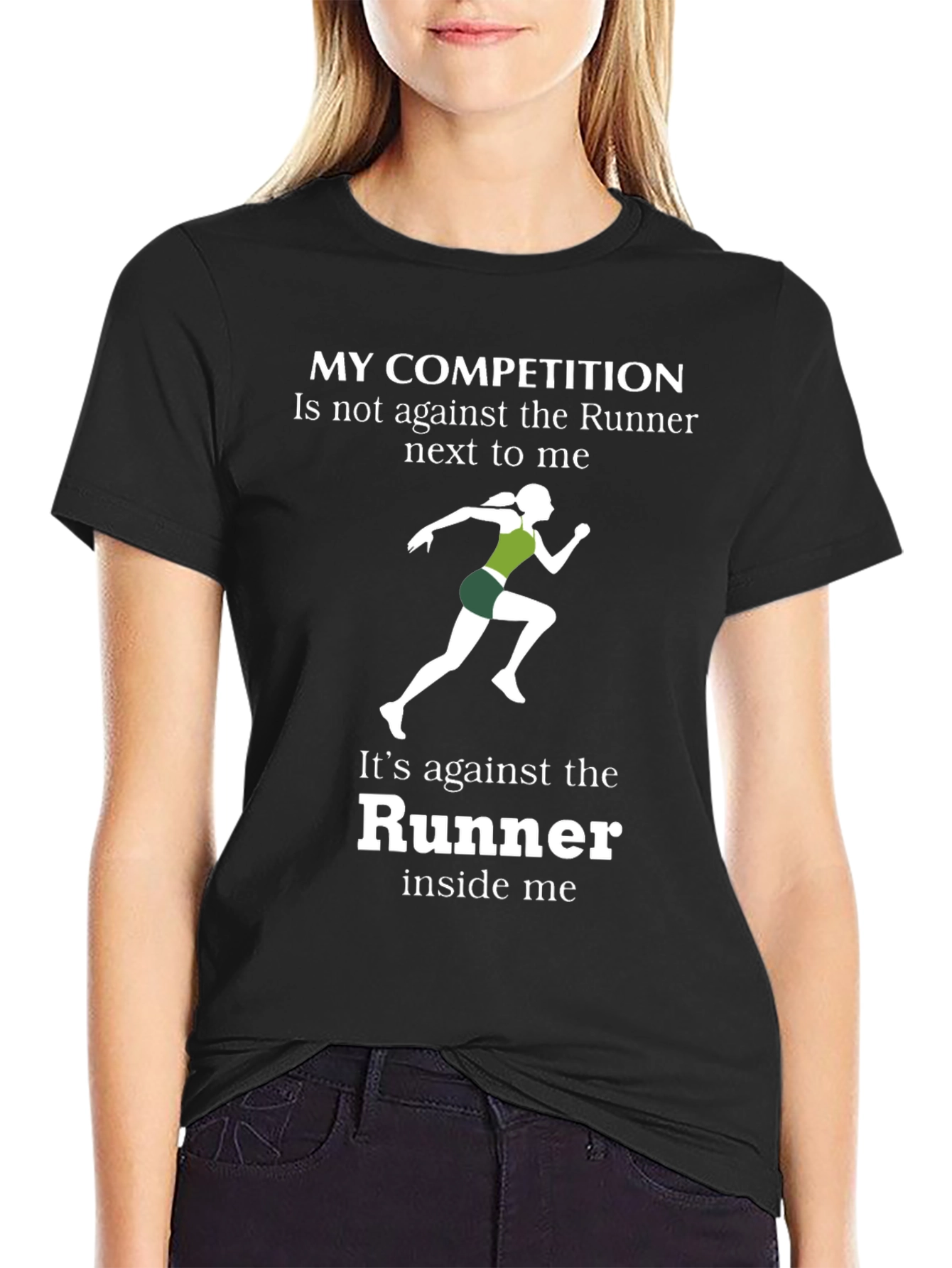 Runners Competition T-Shirt - Motivational Running Tee