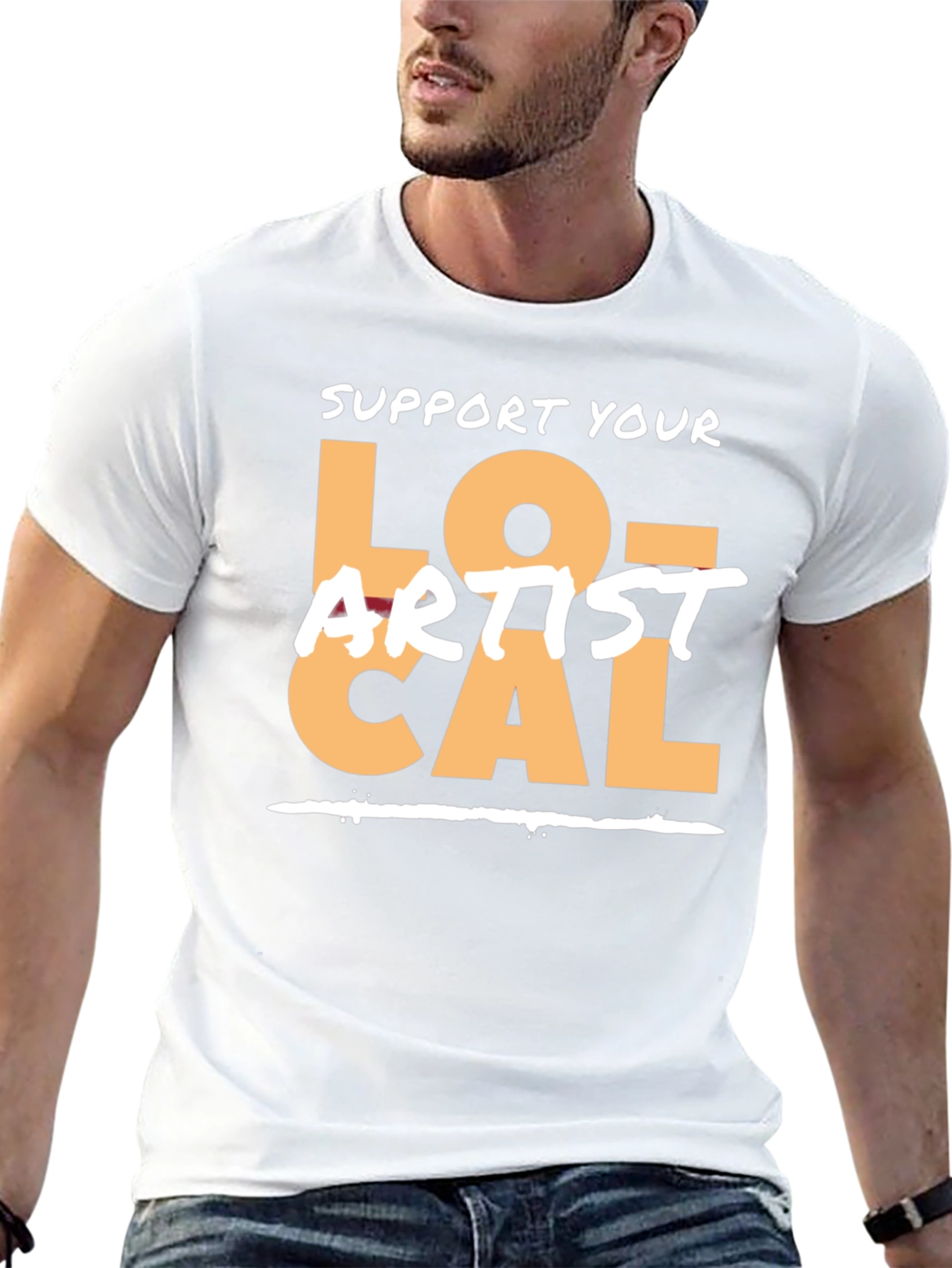 Support Your Local Artist Graphic Tee