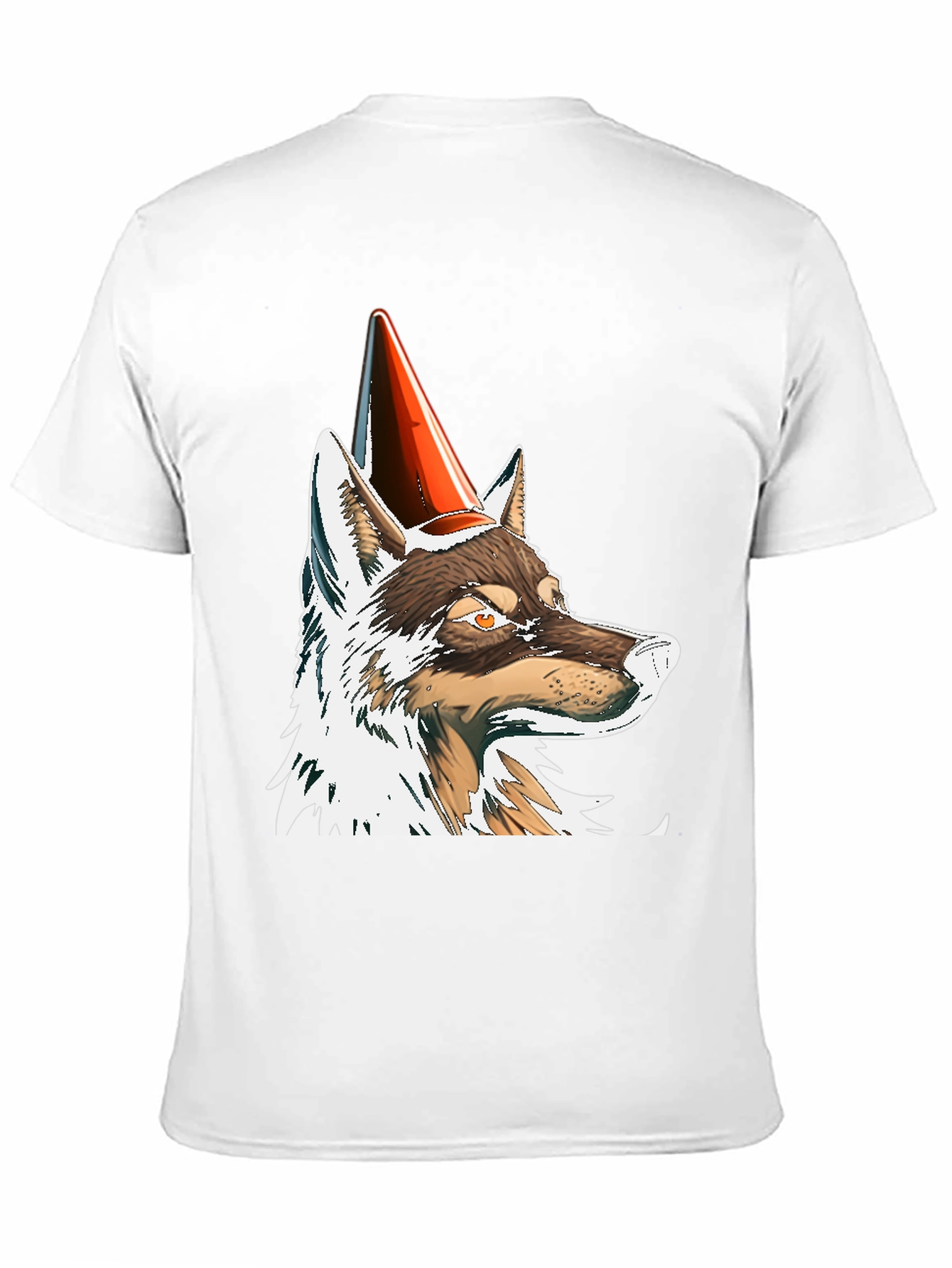 Party Wolf T-Shirt - Fun Animal Graphic Tee