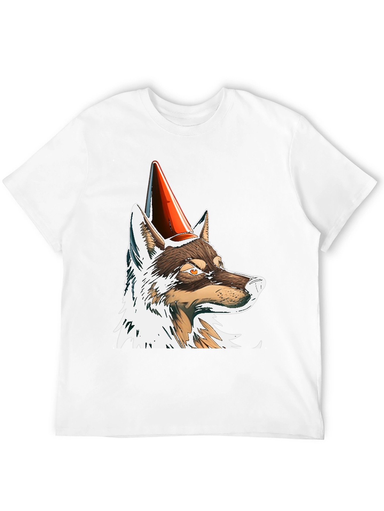 Party Wolf T-Shirt - Fun Animal Graphic Tee