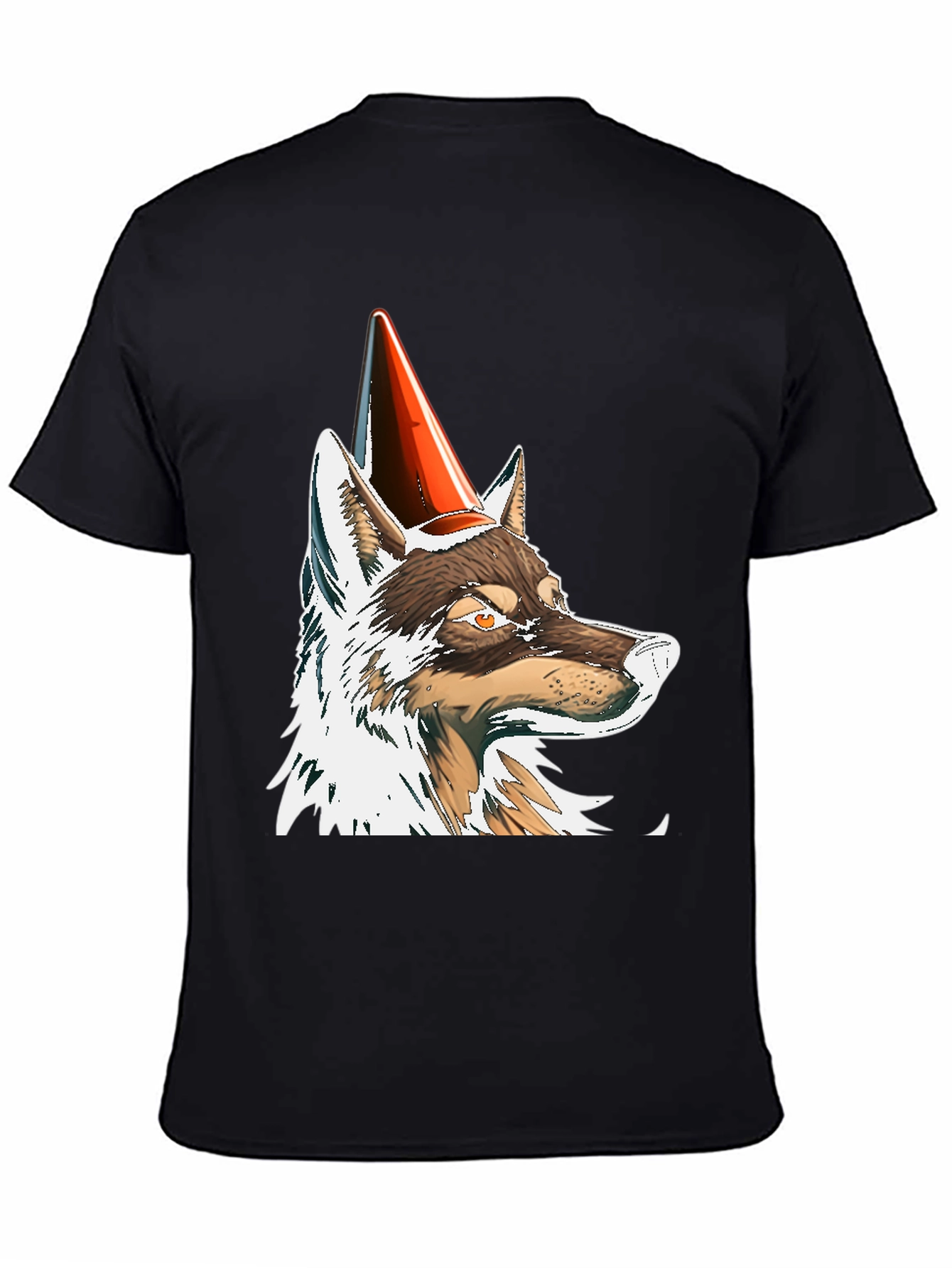 Party Wolf T-Shirt - Fun Animal Graphic Tee