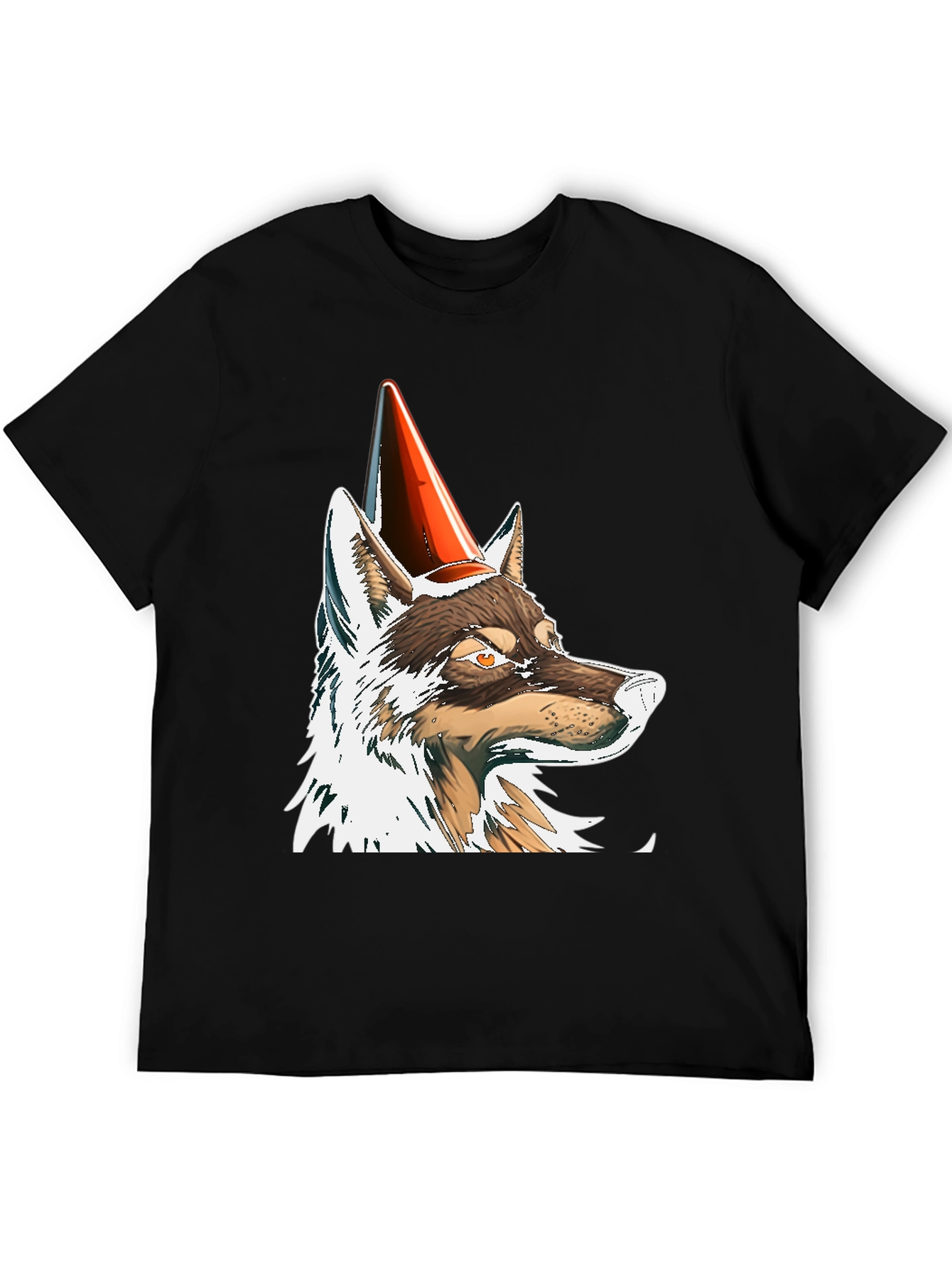 Party Wolf T-Shirt - Fun Animal Graphic Tee