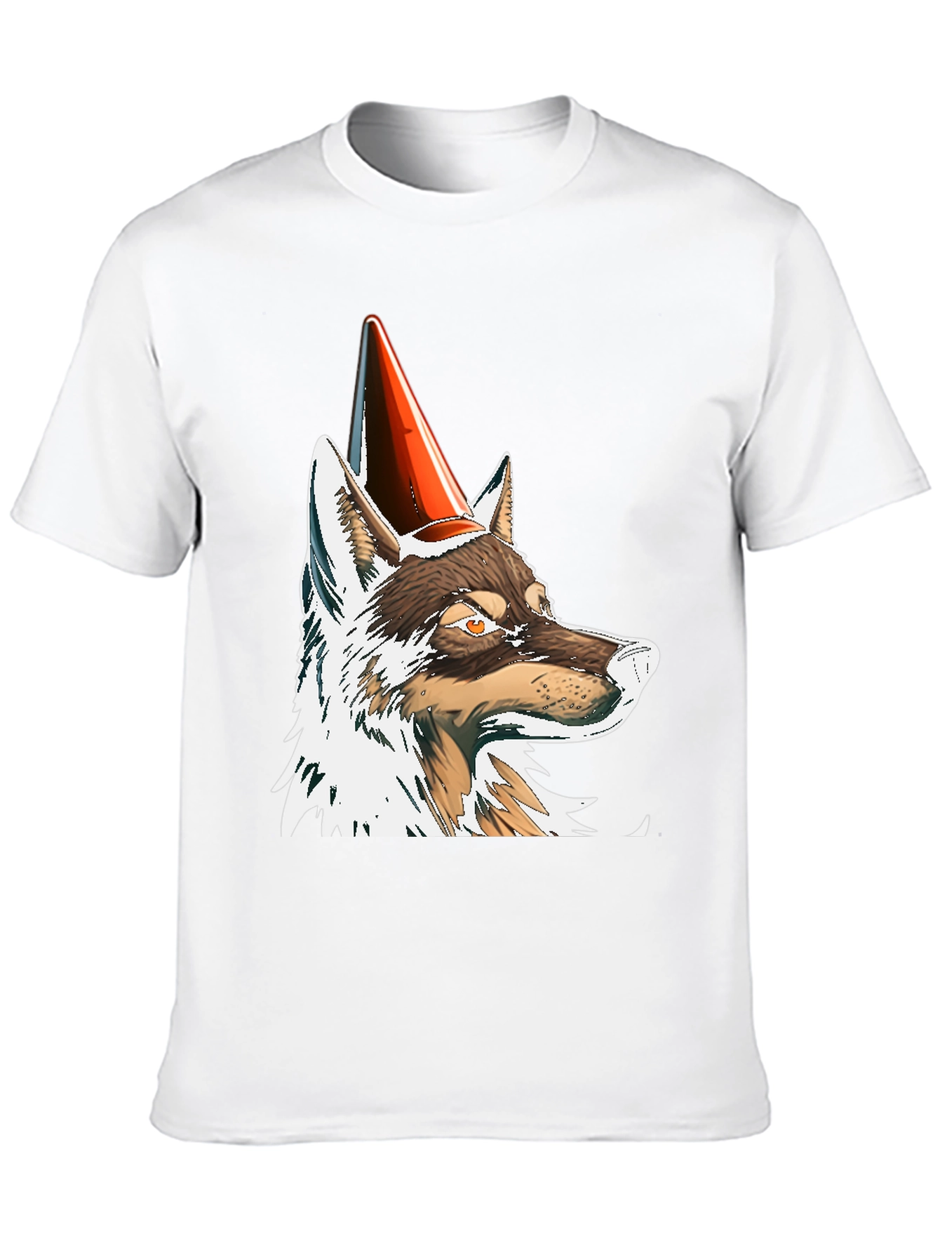 Party Wolf T-Shirt - Fun Animal Graphic Tee