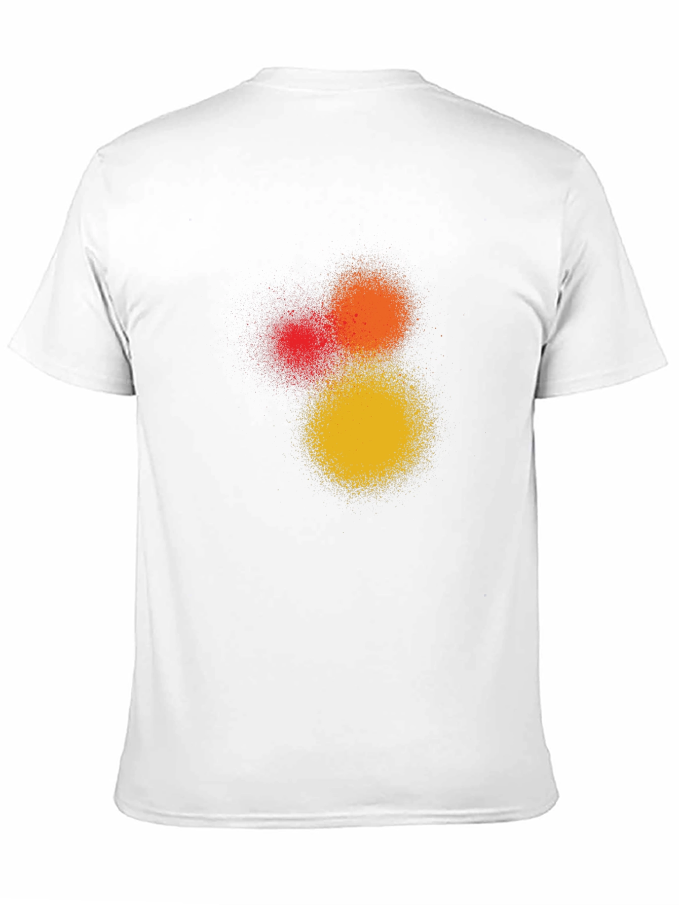 Abstract Spray Paint T-Shirt - Modern Graphic Tee