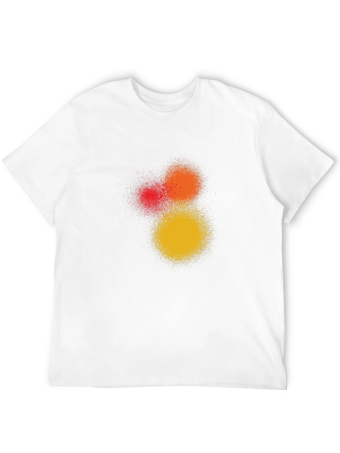Abstract Spray Paint T-Shirt - Modern Graphic Tee