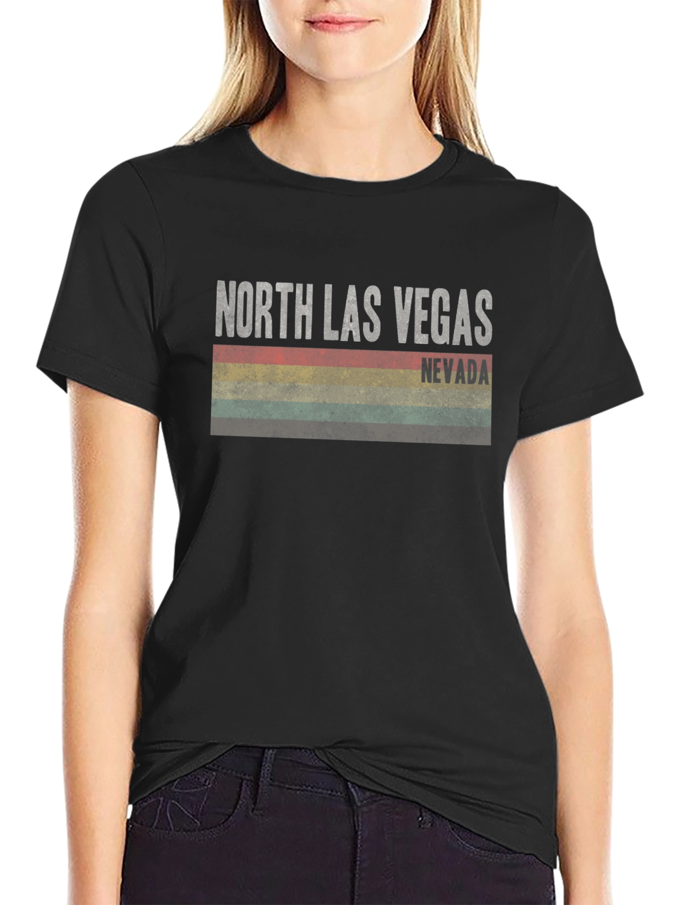 North Las Vegas Nevada T-Shirt Retro Style