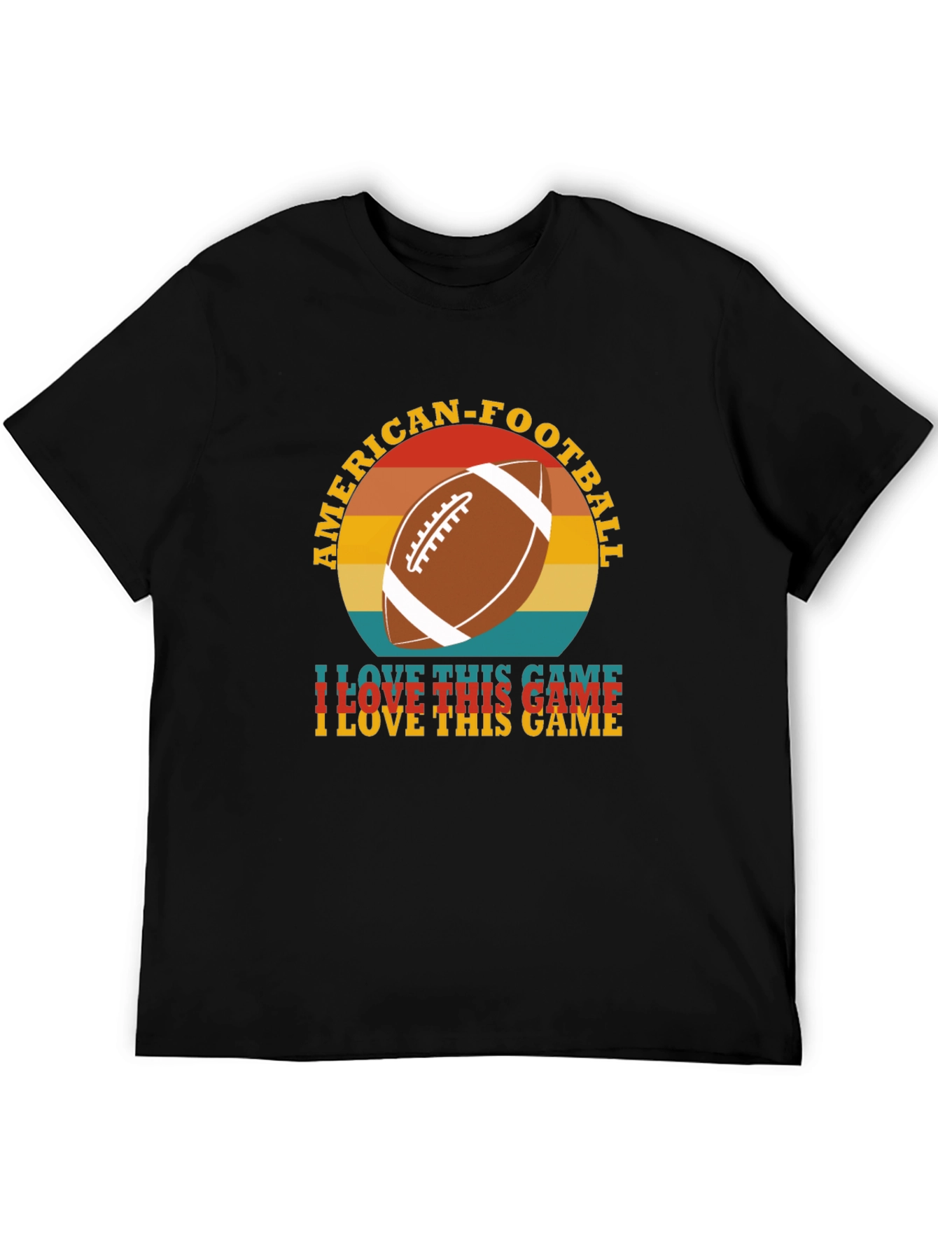 American Football Retro T-Shirt