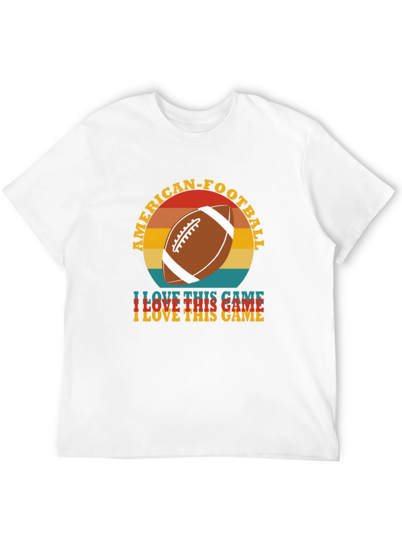 American Football Retro T-Shirt