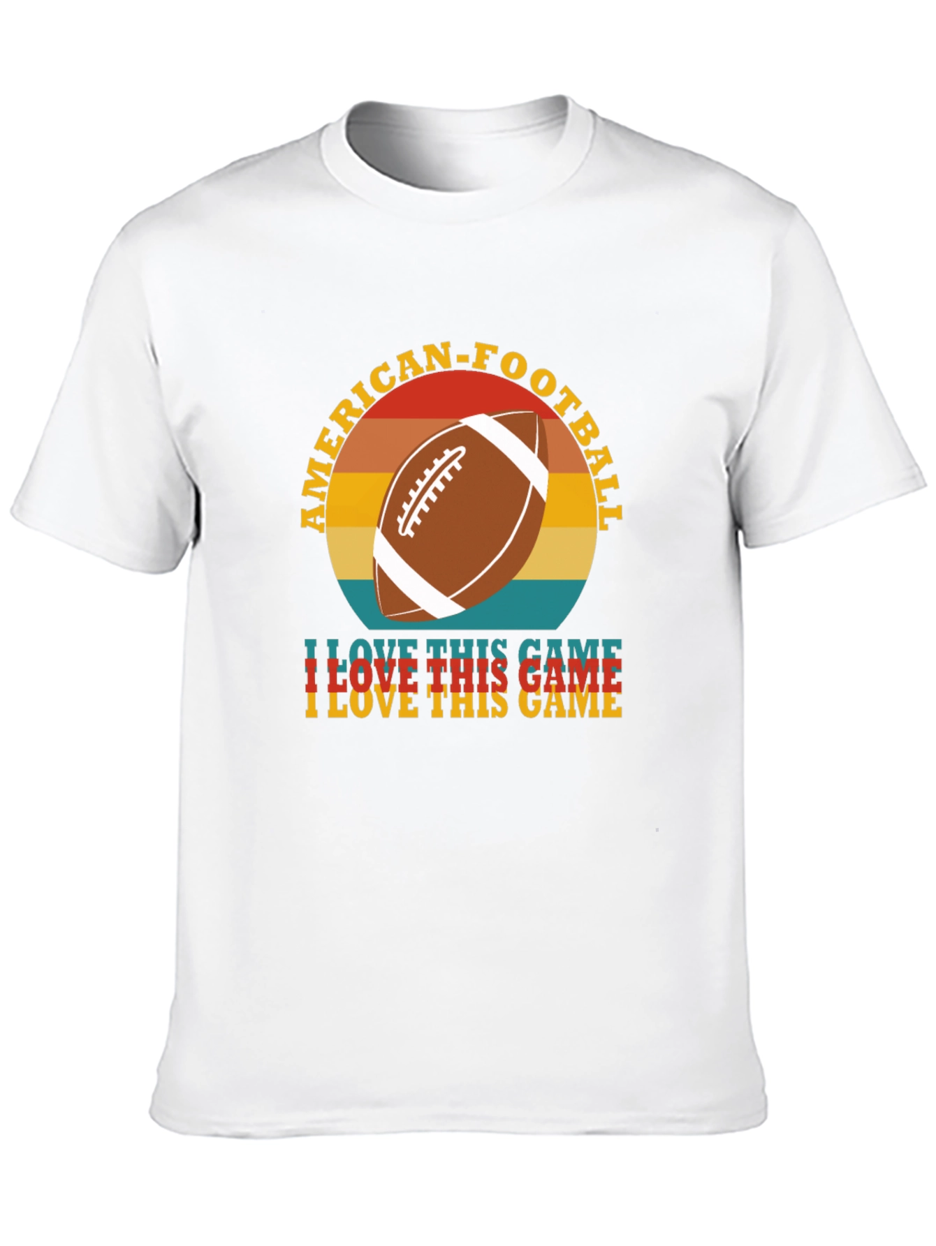 American Football Retro T-Shirt
