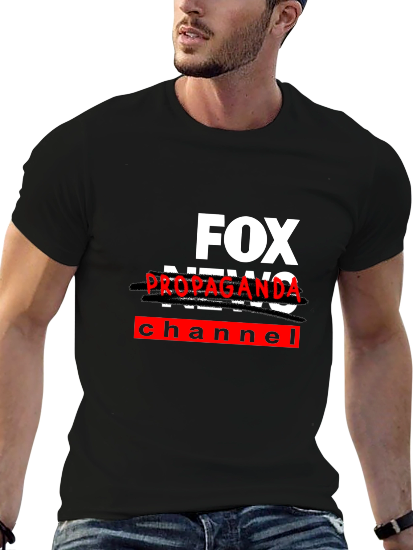 Anti-FOX News Propaganda T-Shirt