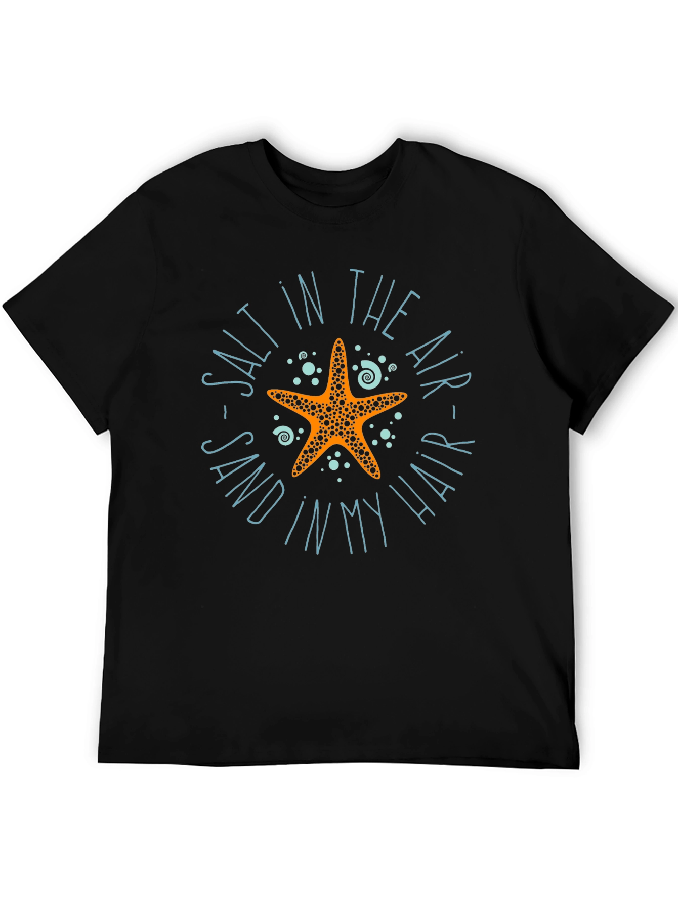 Salt Air Sand Hair Starfish Graphic Tee