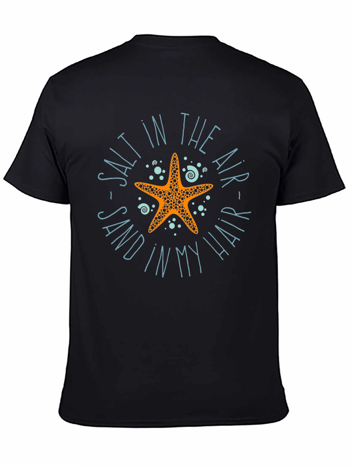 Salt Air Sand Hair Starfish Graphic Tee