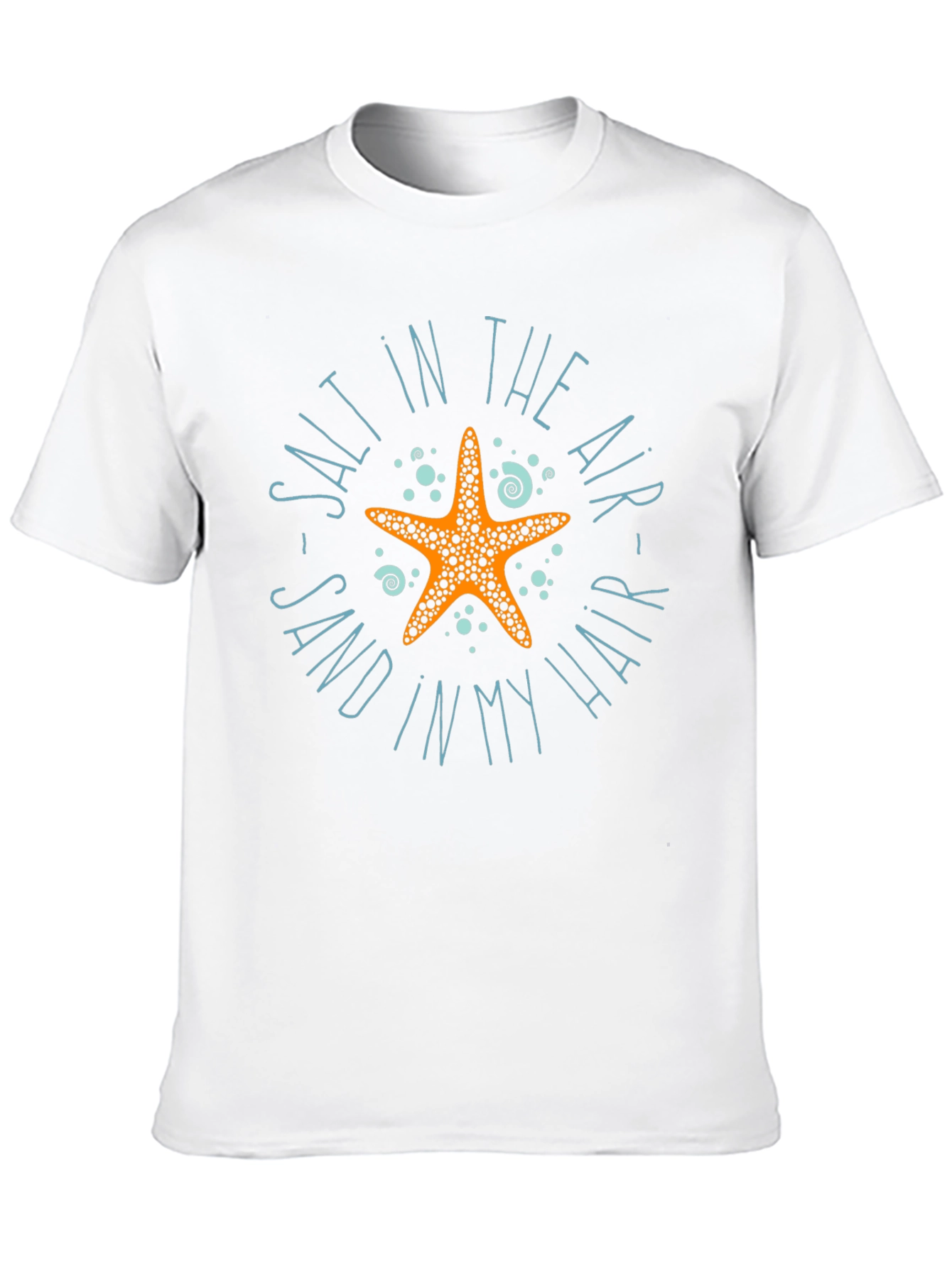 Salt Air Sand Hair Starfish Graphic Tee