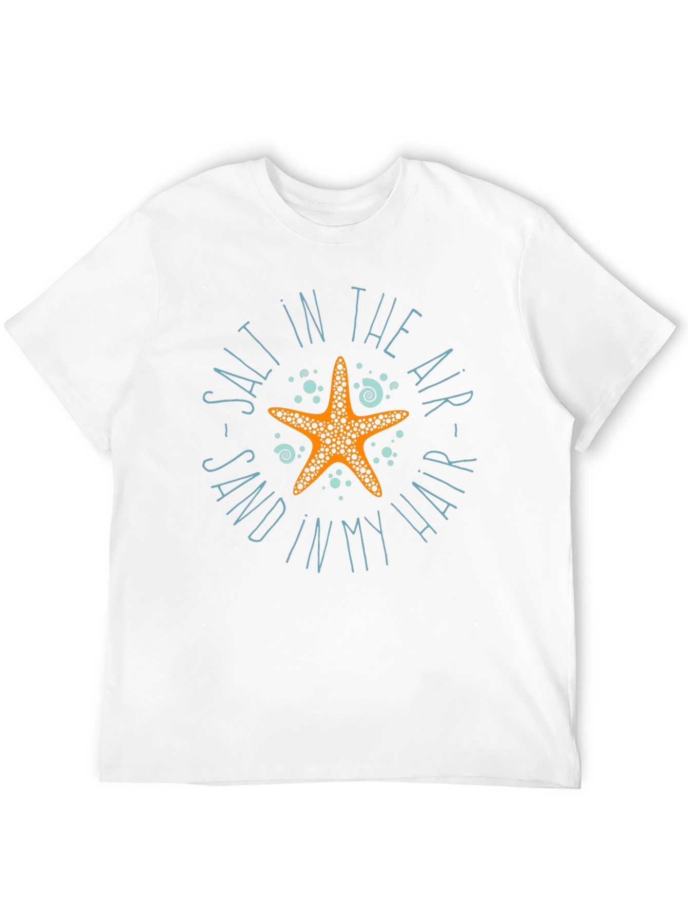 Salt Air Sand Hair Starfish Graphic Tee