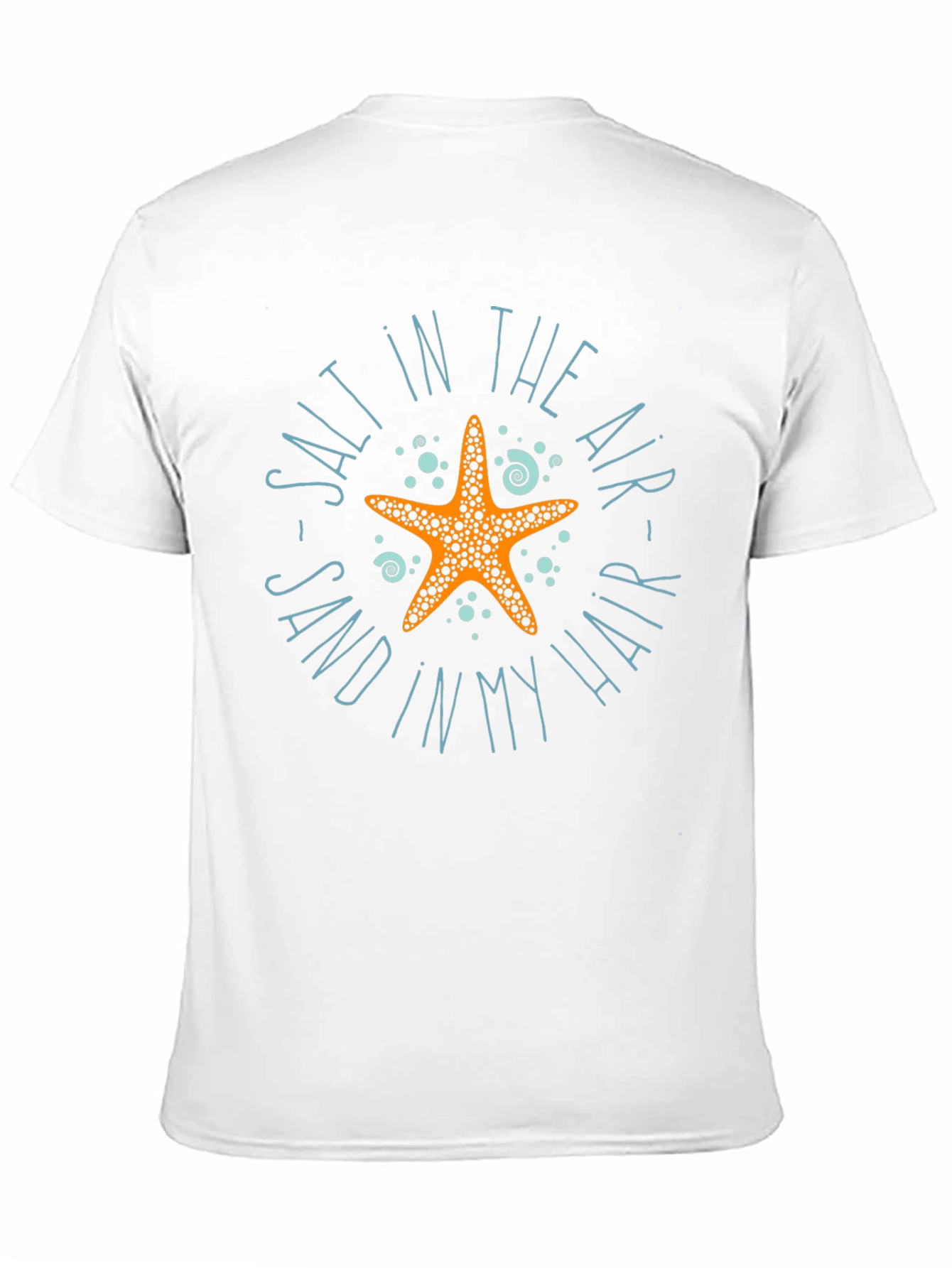 Salt Air Sand Hair Starfish Graphic Tee