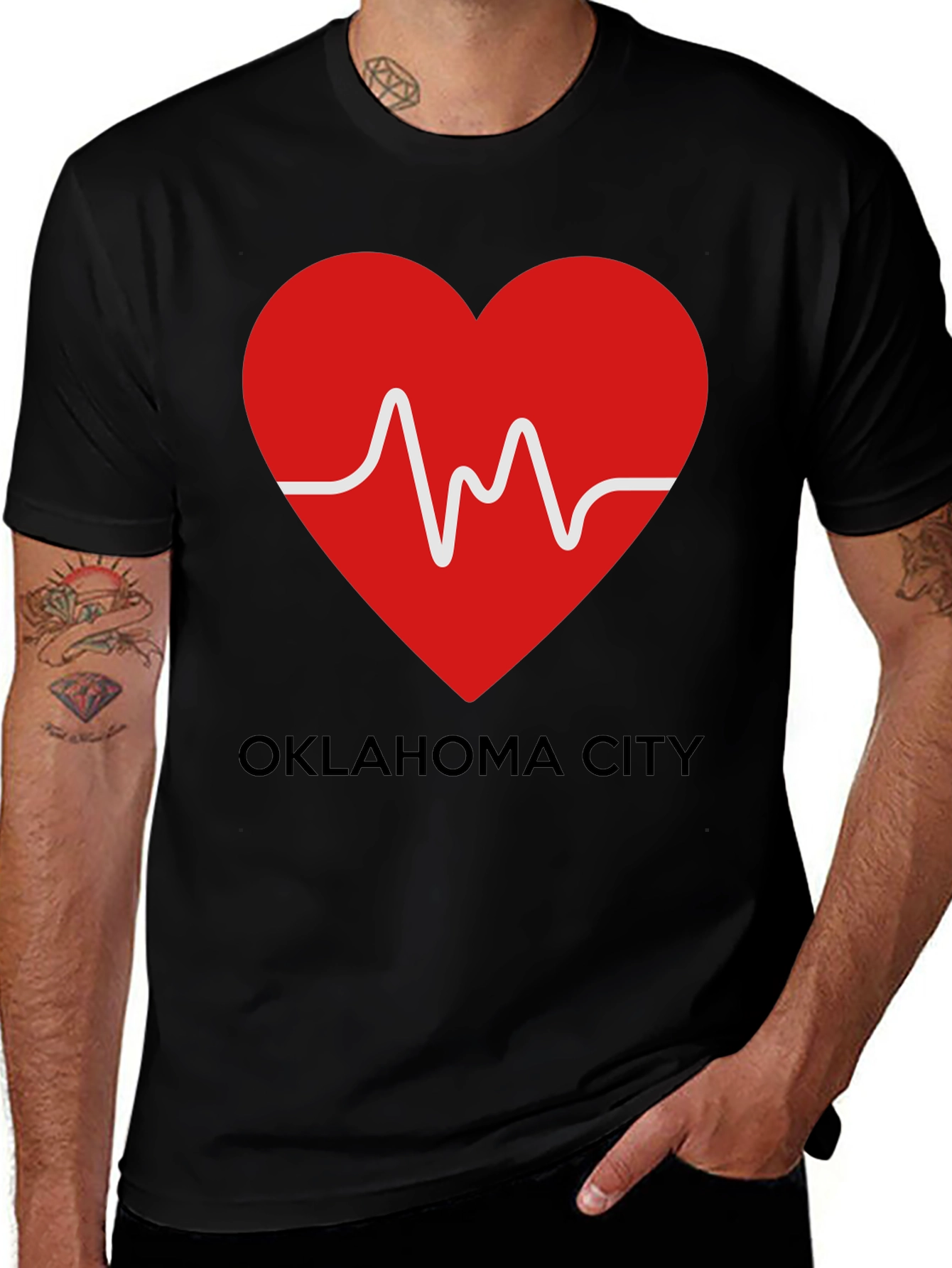 Oklahoma City Heartbeat T-Shirt
