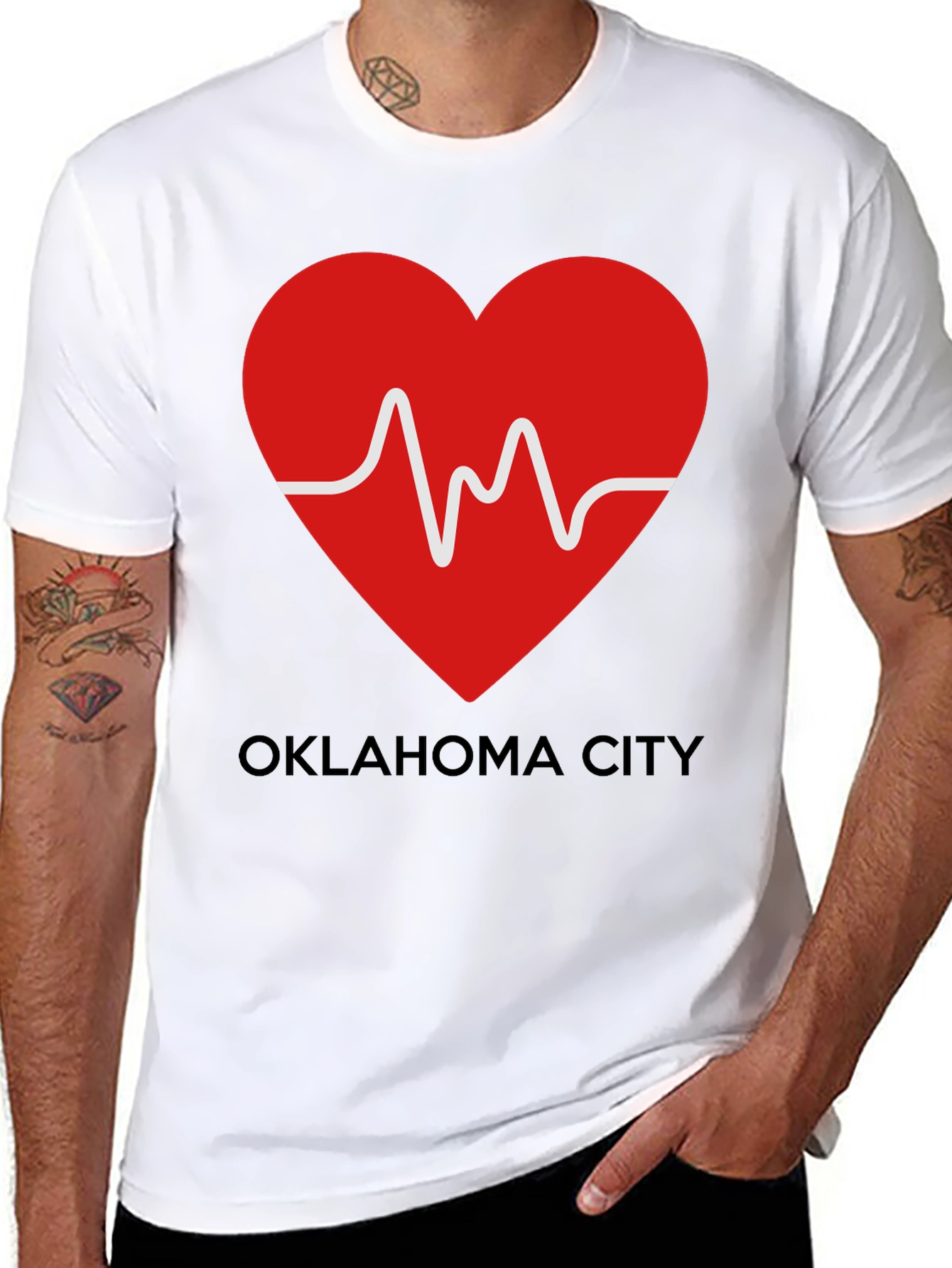 Oklahoma City Heartbeat T-Shirt