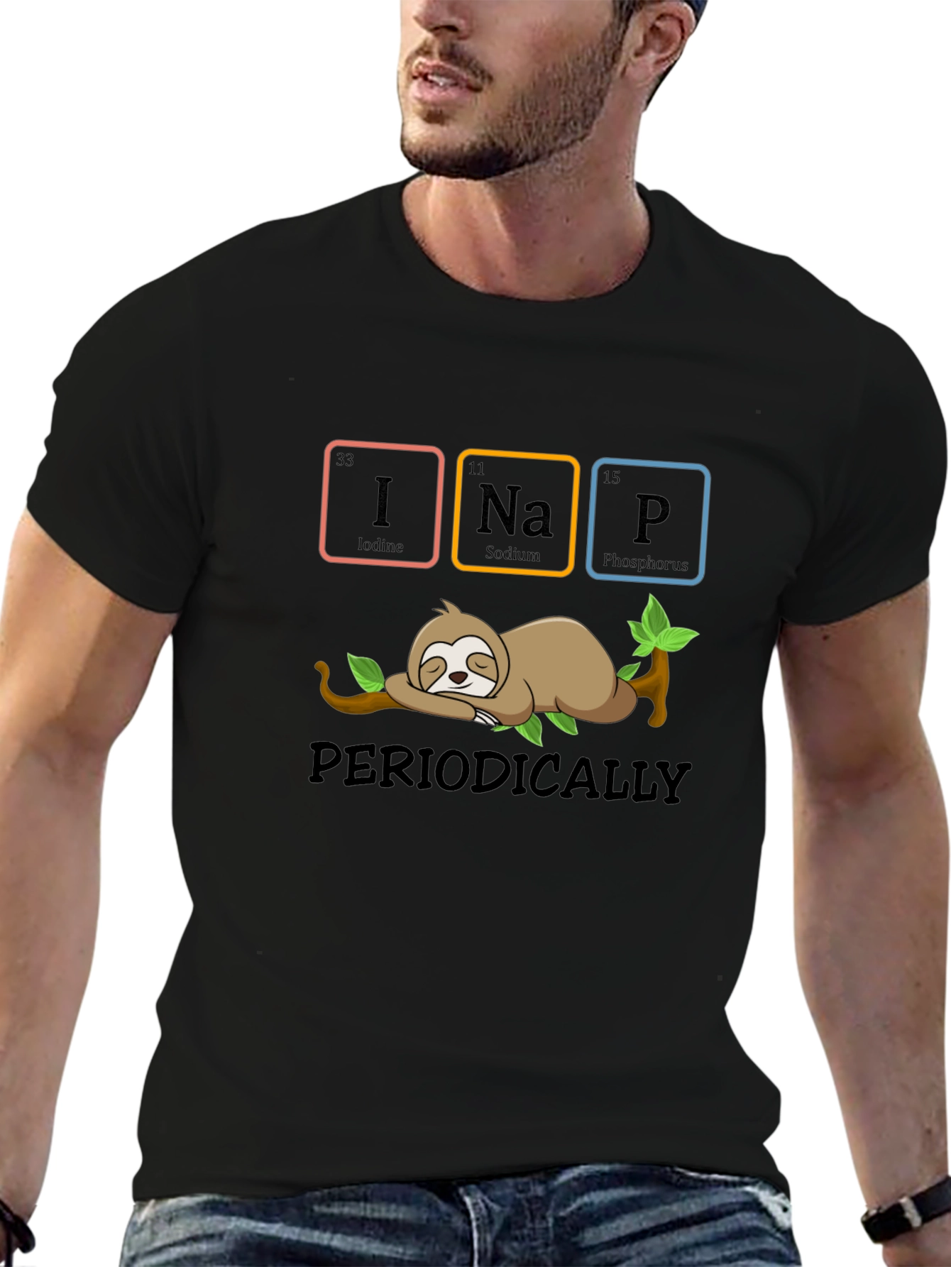 I Na P Sloth T-Shirt - Funny Science Tee