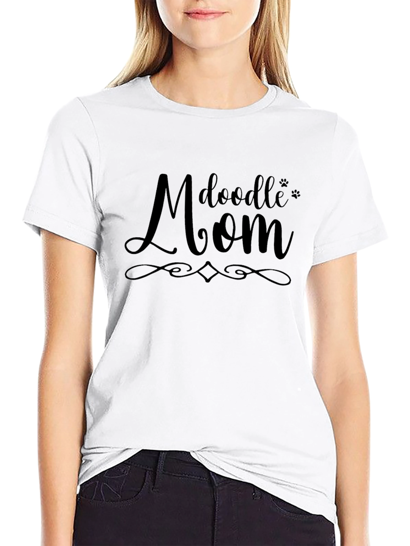 Doodle Mom Graphic T-Shirt