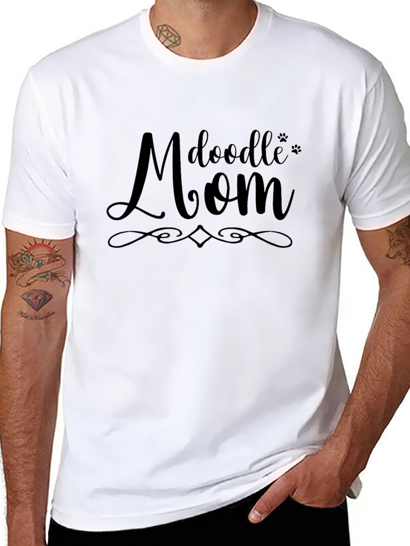 Doodle Mom Graphic T-Shirt
