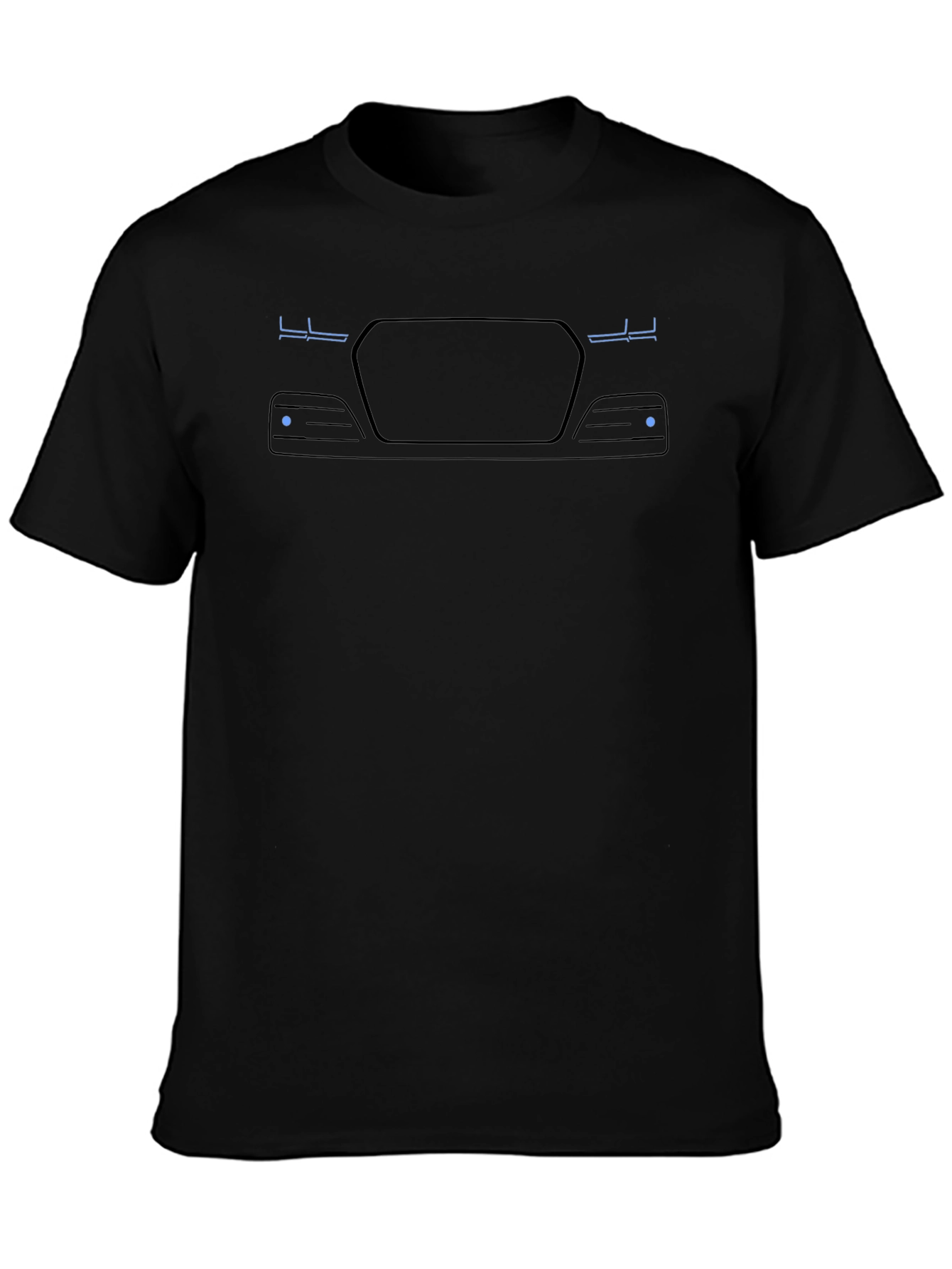 Audi Front Design Black T-Shirt