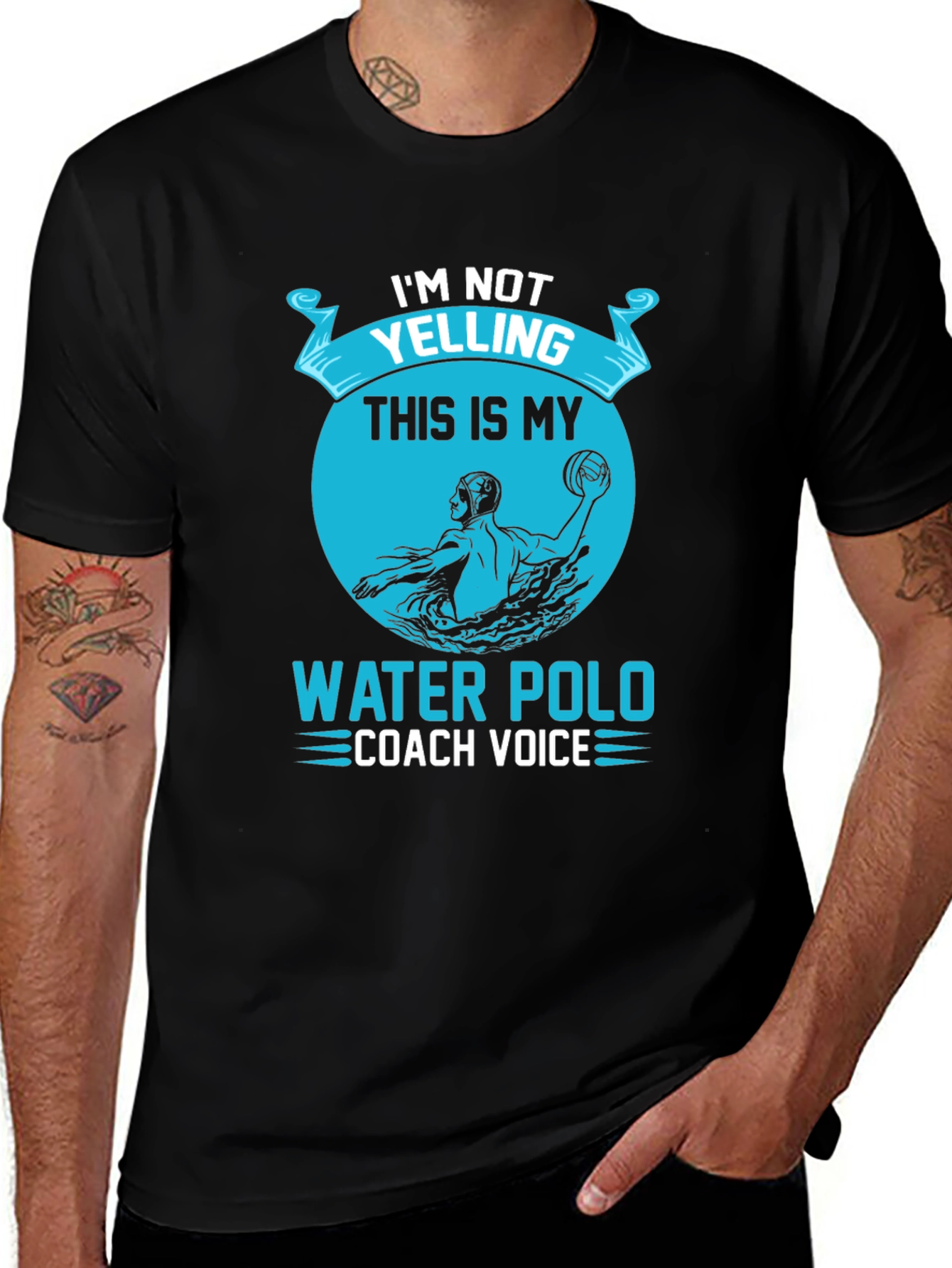 Water Polo Coach Voice T-Shirt