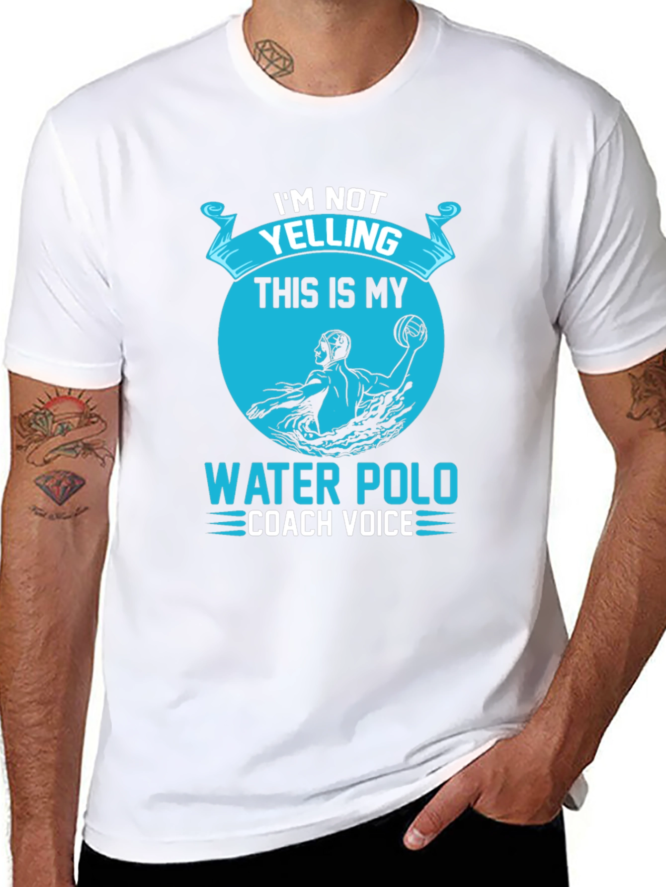 Water Polo Coach Voice T-Shirt