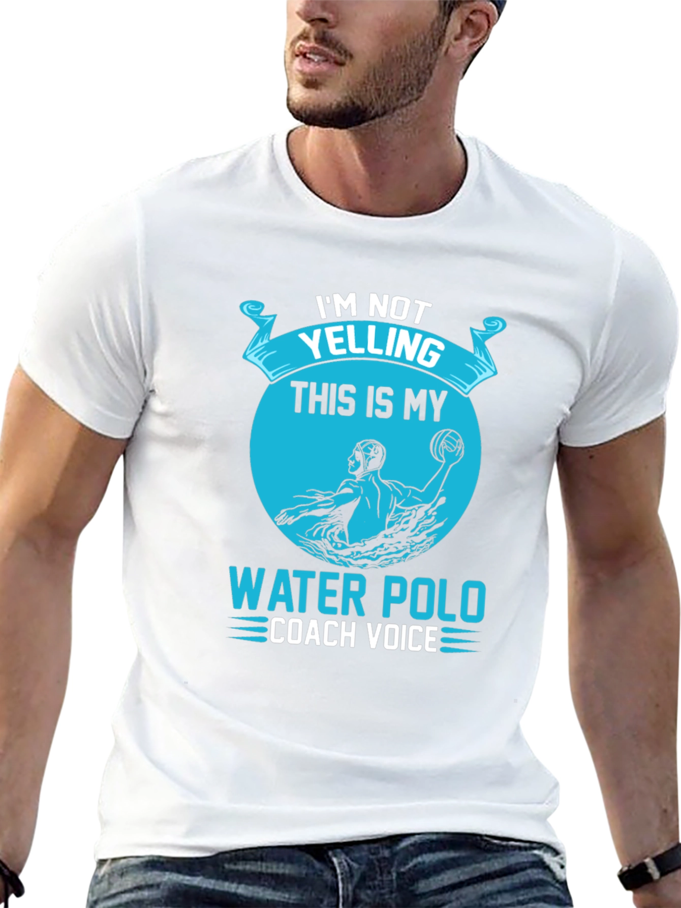 Water Polo Coach Voice T-Shirt