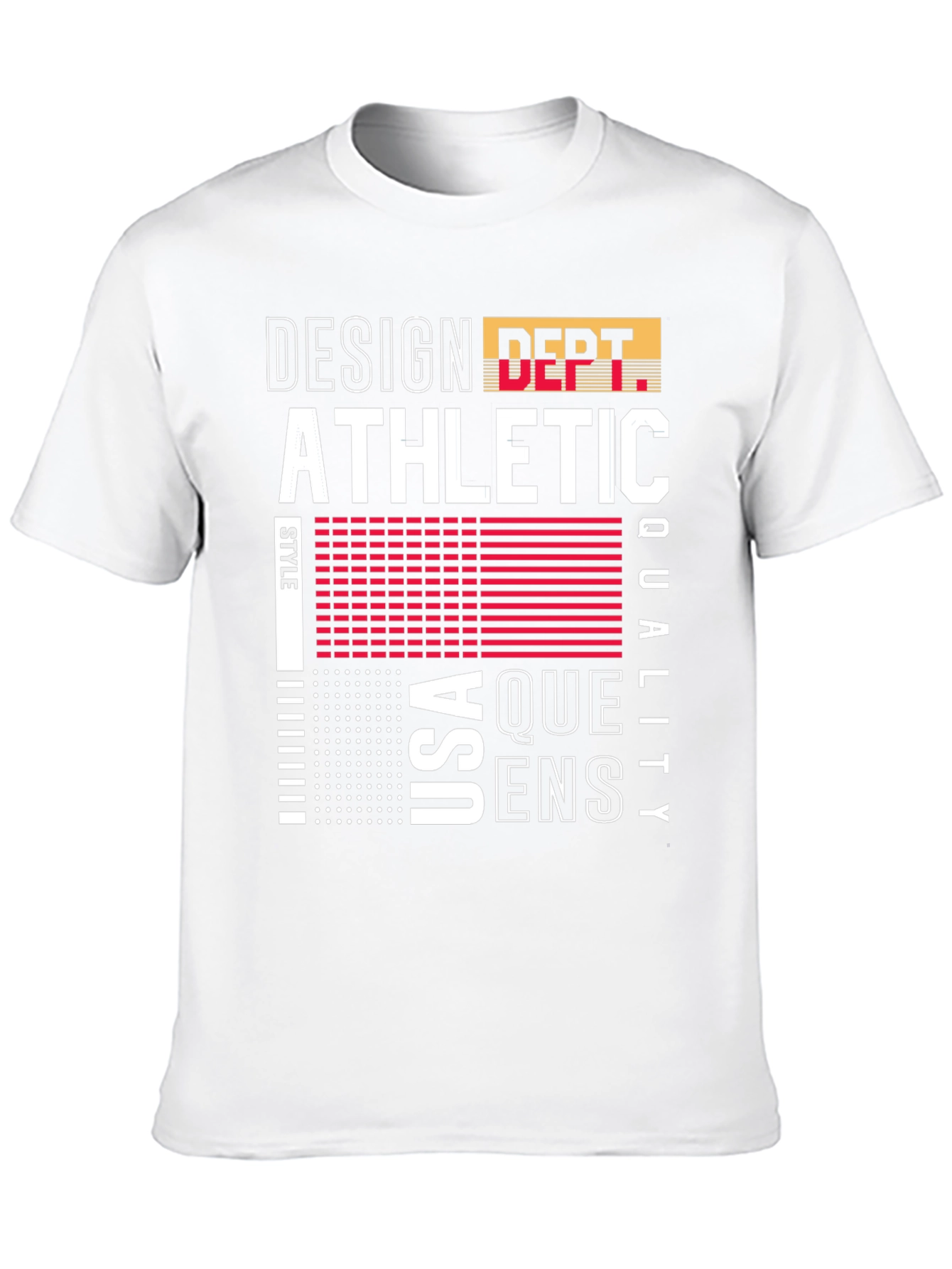 Design Athletic T-Shirt USA Queens