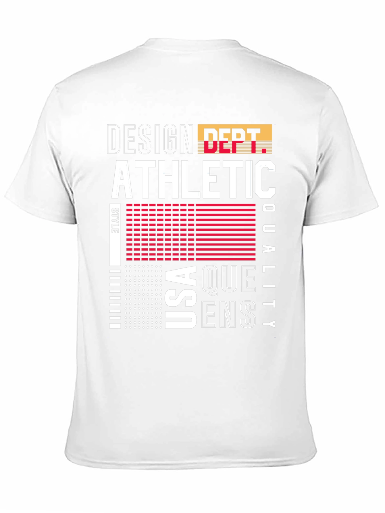 Design Athletic T-Shirt USA Queens