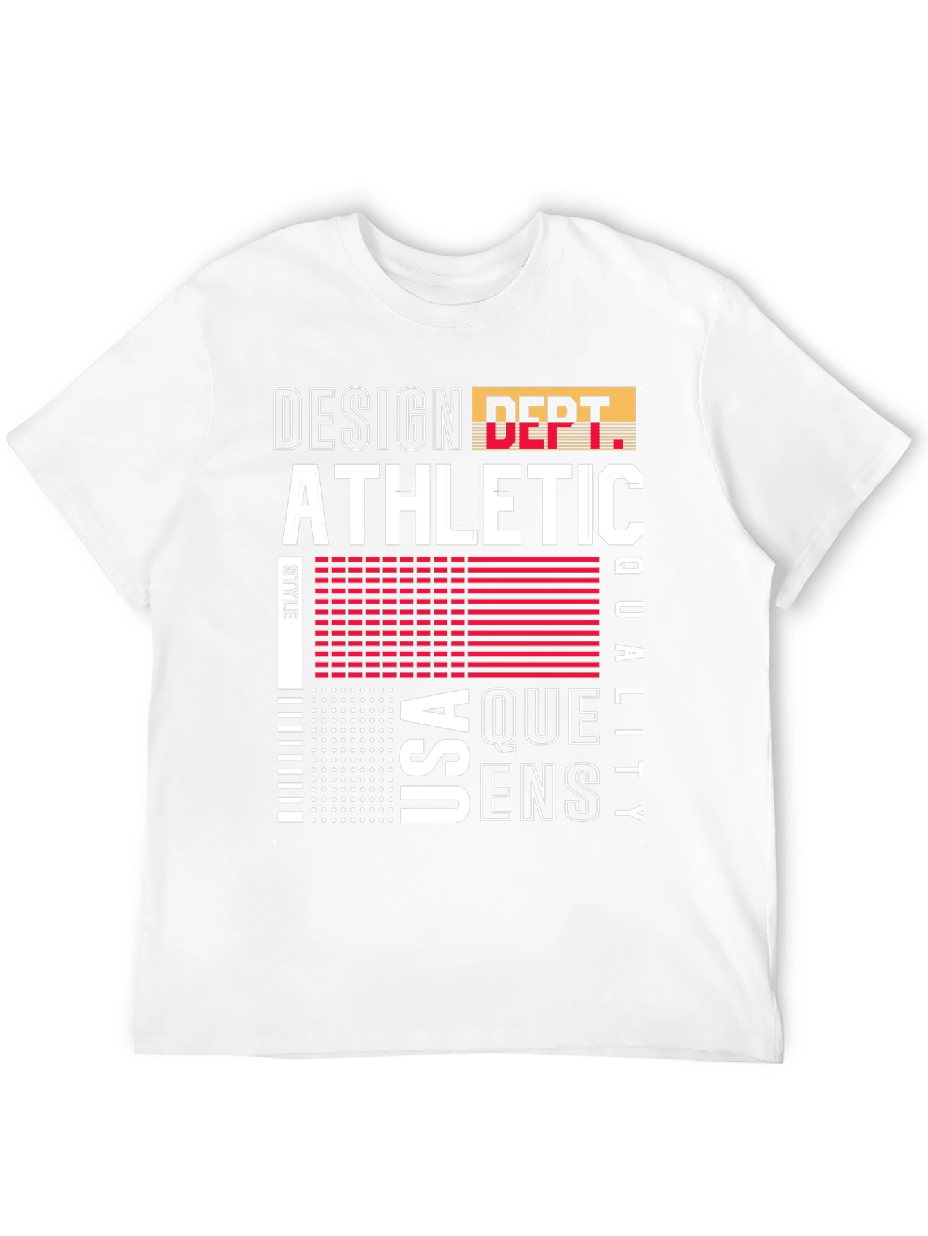 Design Athletic T-Shirt USA Queens