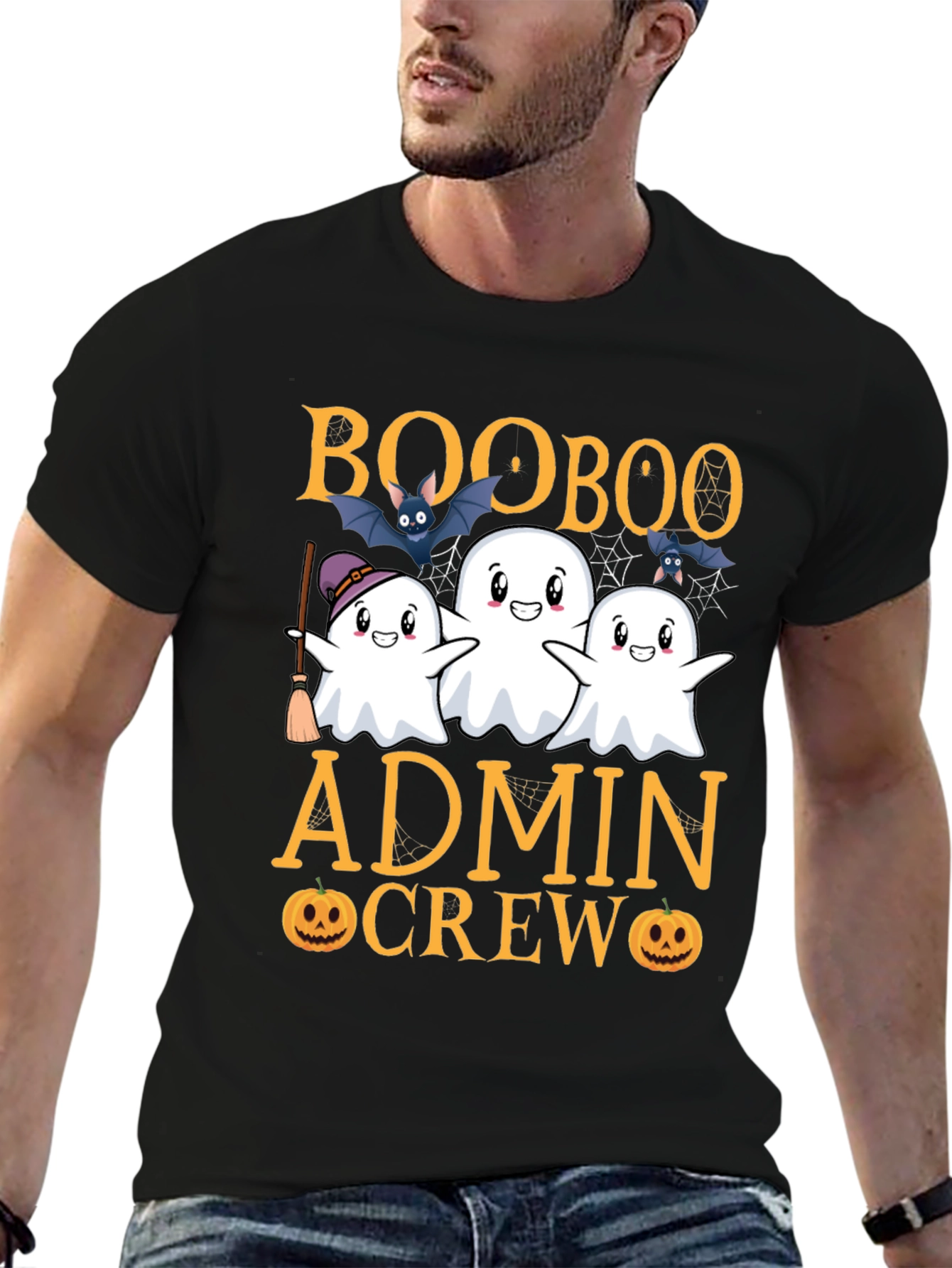 Boo Boo Admin Crew Halloween T-Shirt