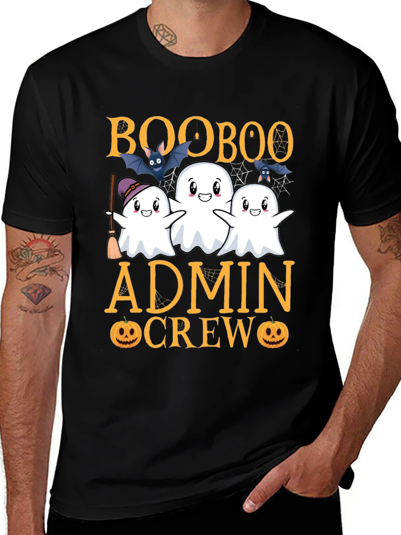 Boo Boo Admin Crew Halloween T-Shirt
