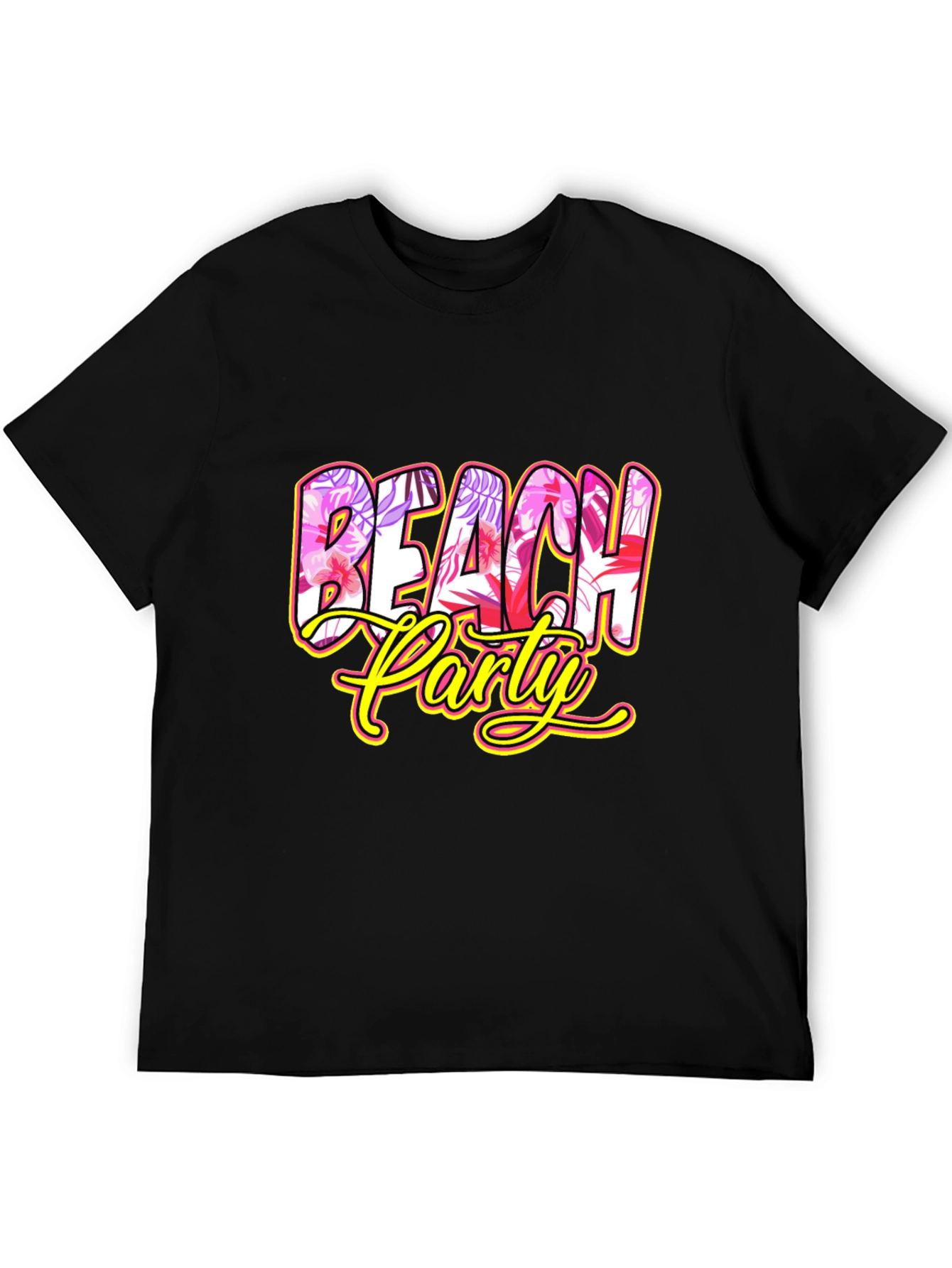 Beach Party Graphic Tee - Tropical Summer Shirt