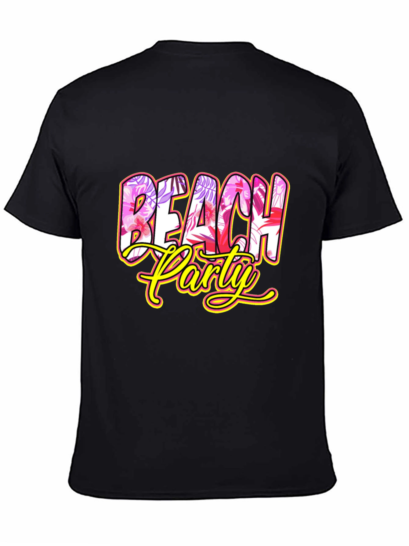 Beach Party Graphic Tee - Tropical Summer Shirt