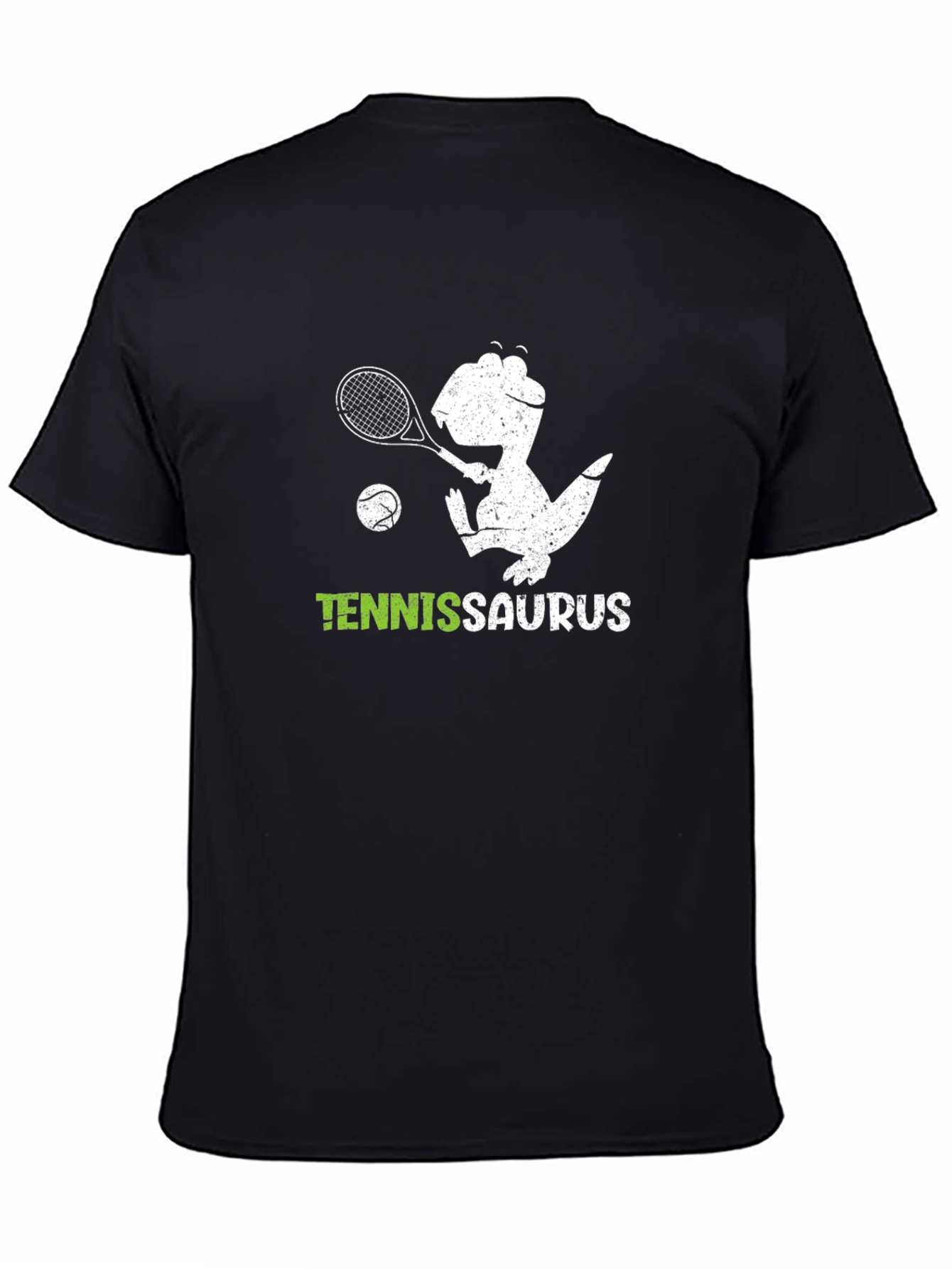 Tennisaurus T-Shirt - Dinosaur Tennis Player